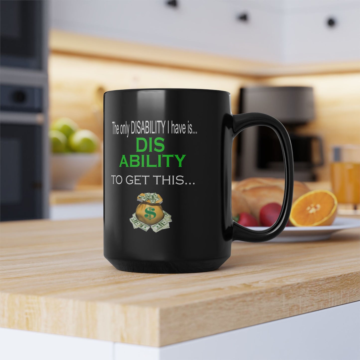 Disability-Black Mug (11oz, 15oz)