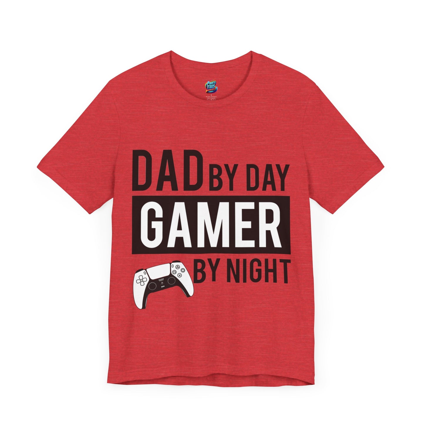Dad by Day-Jersey Knit T-Shirt