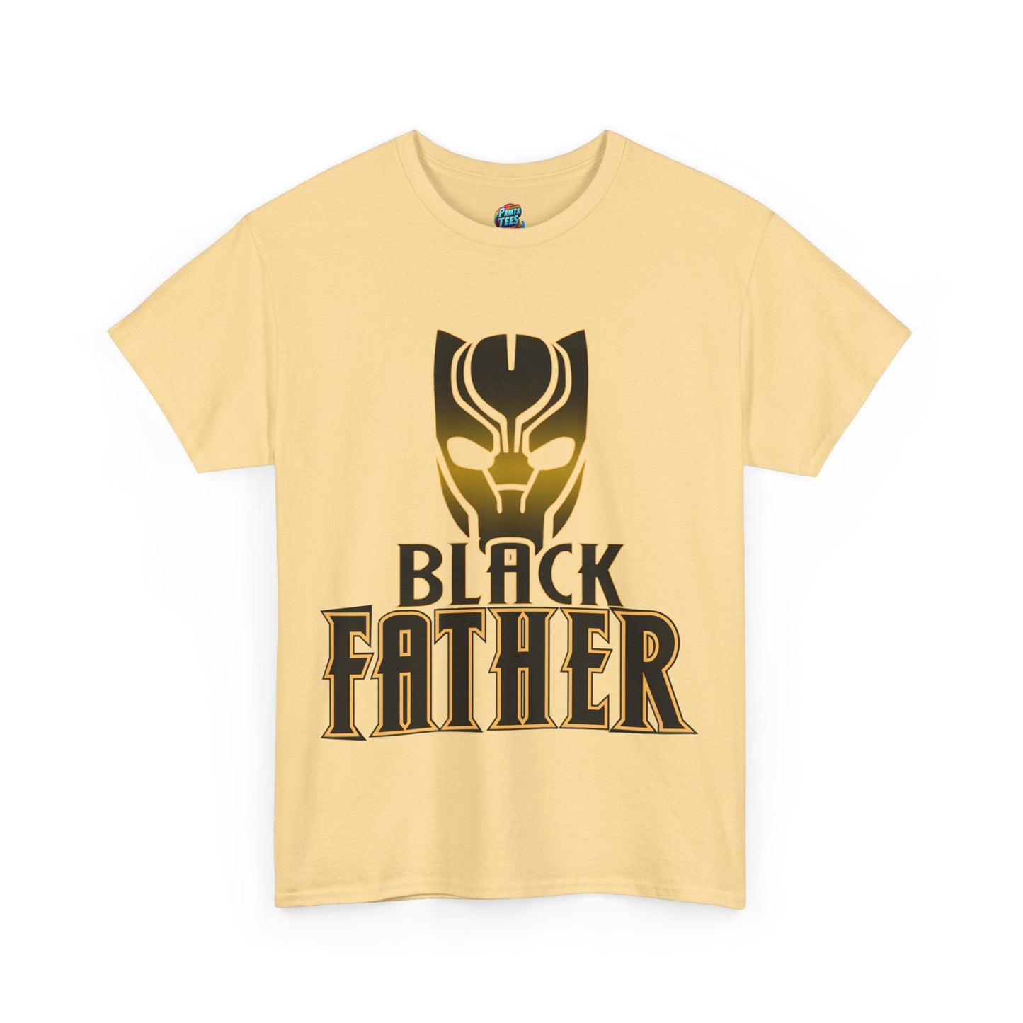 Black Panther Father-Heavy Cotton Classic Tee