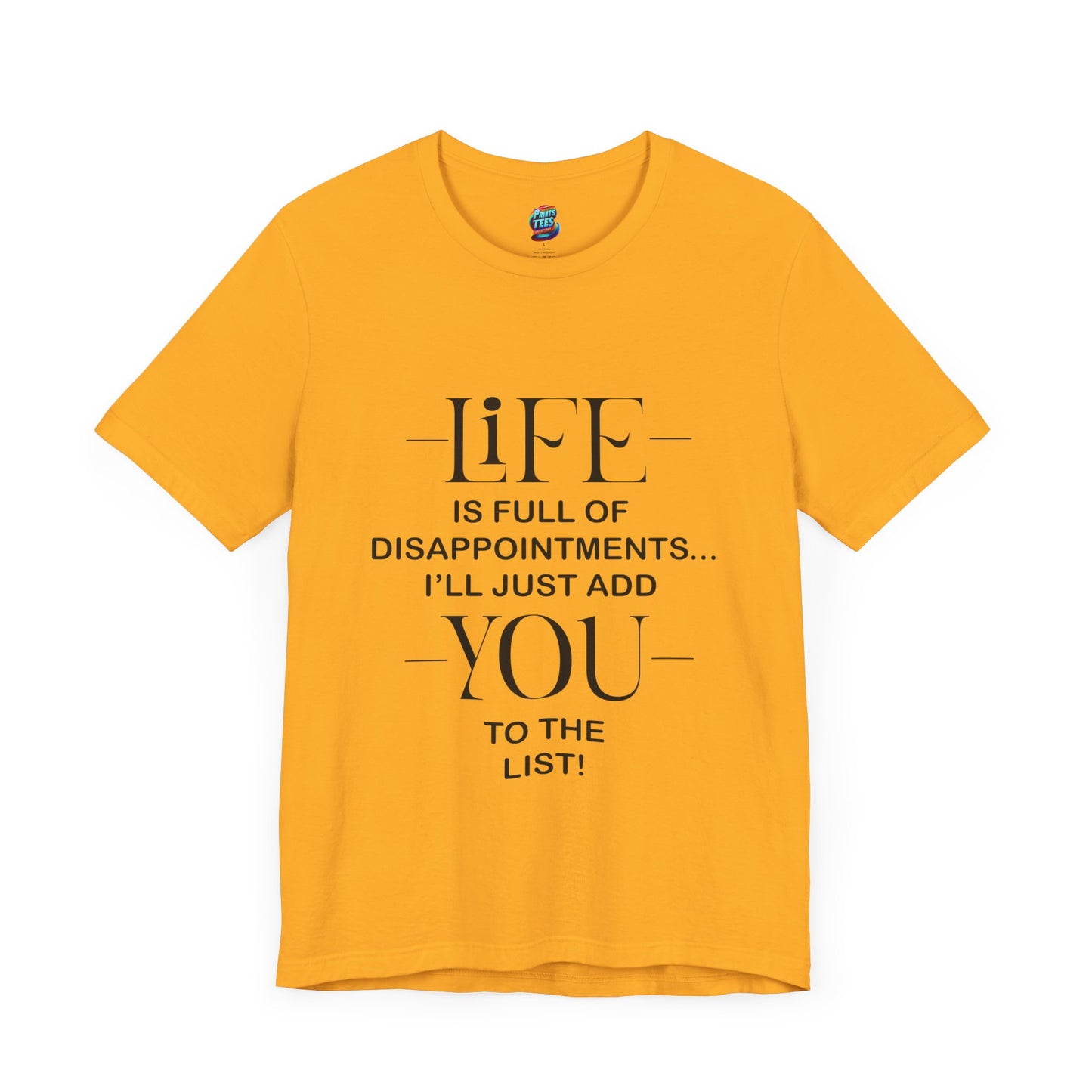 Disappointments-Jersey Knit T-Shirt