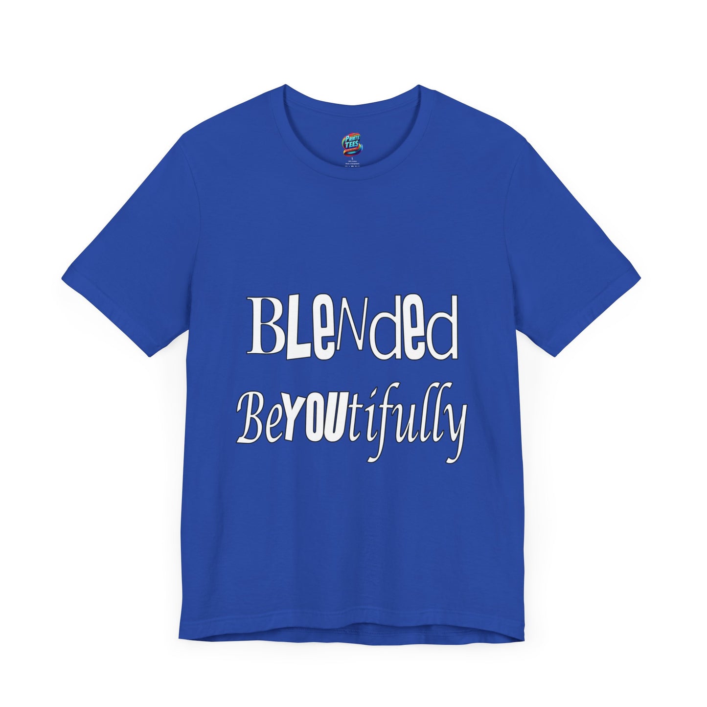 Blended-Jersey Knit T-Shirt