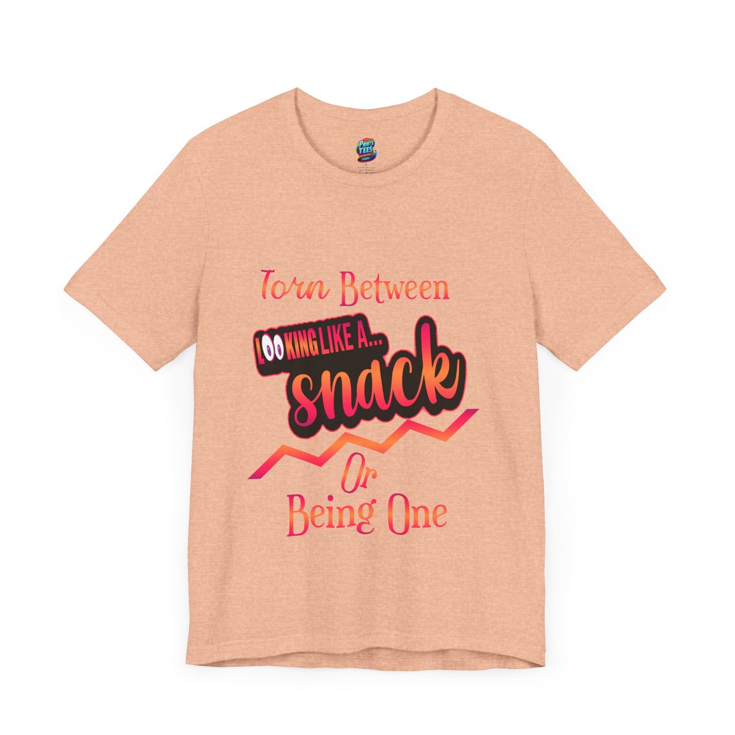 A Snack-Jersey Knit T-Shirt