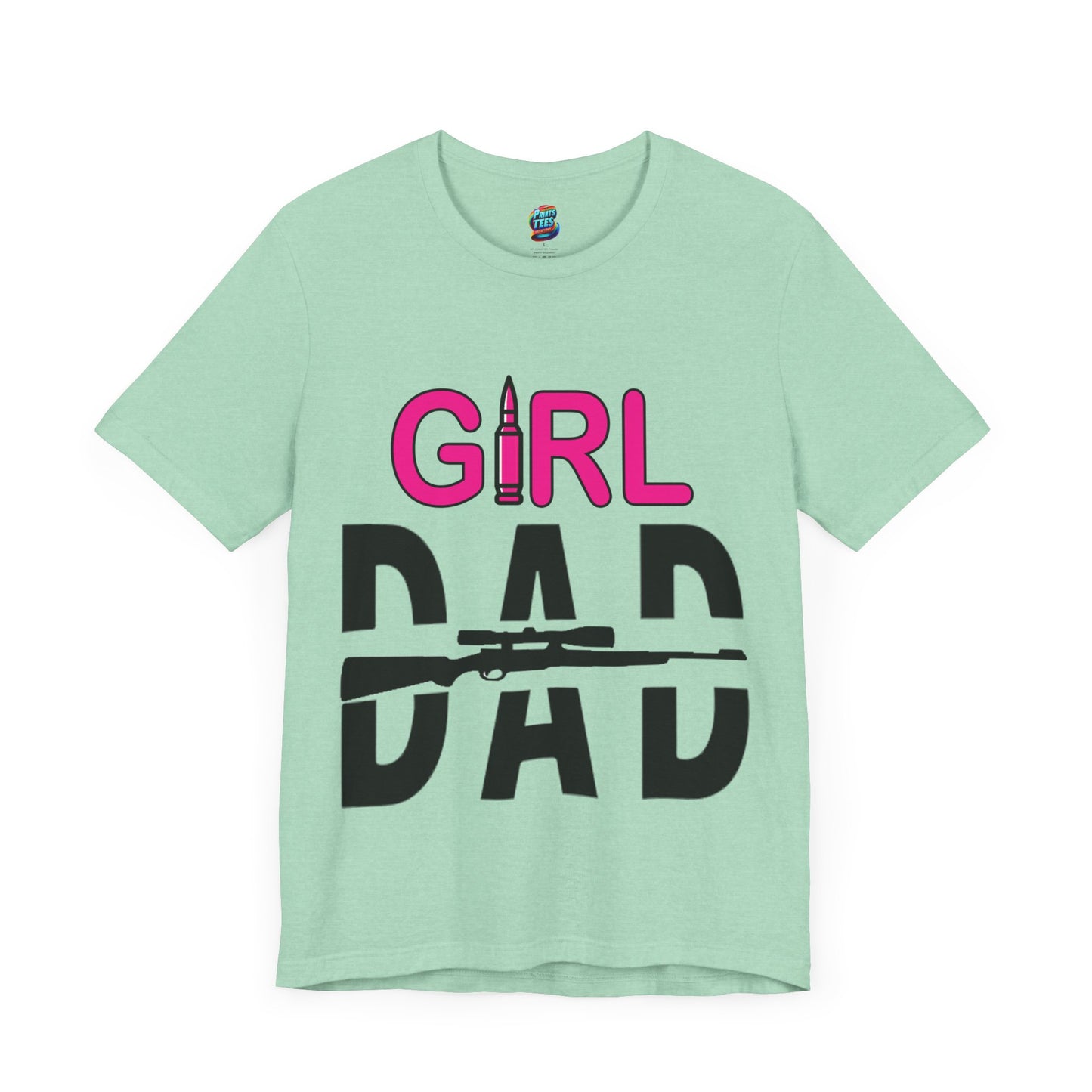 Girl Dad-Jersey Knit T-Shirt