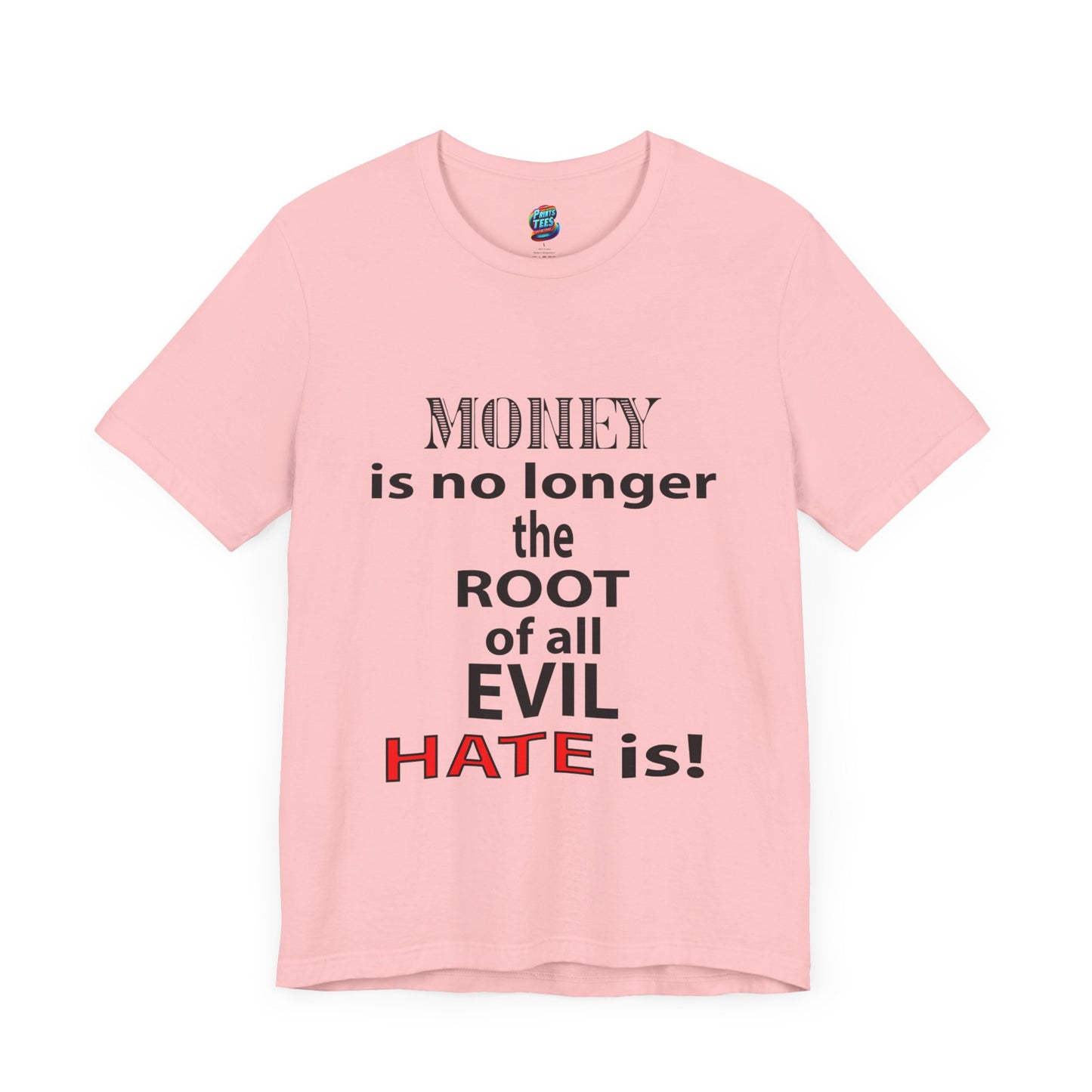 Root of Evil-Hate-Jersey Knit T-Shirt