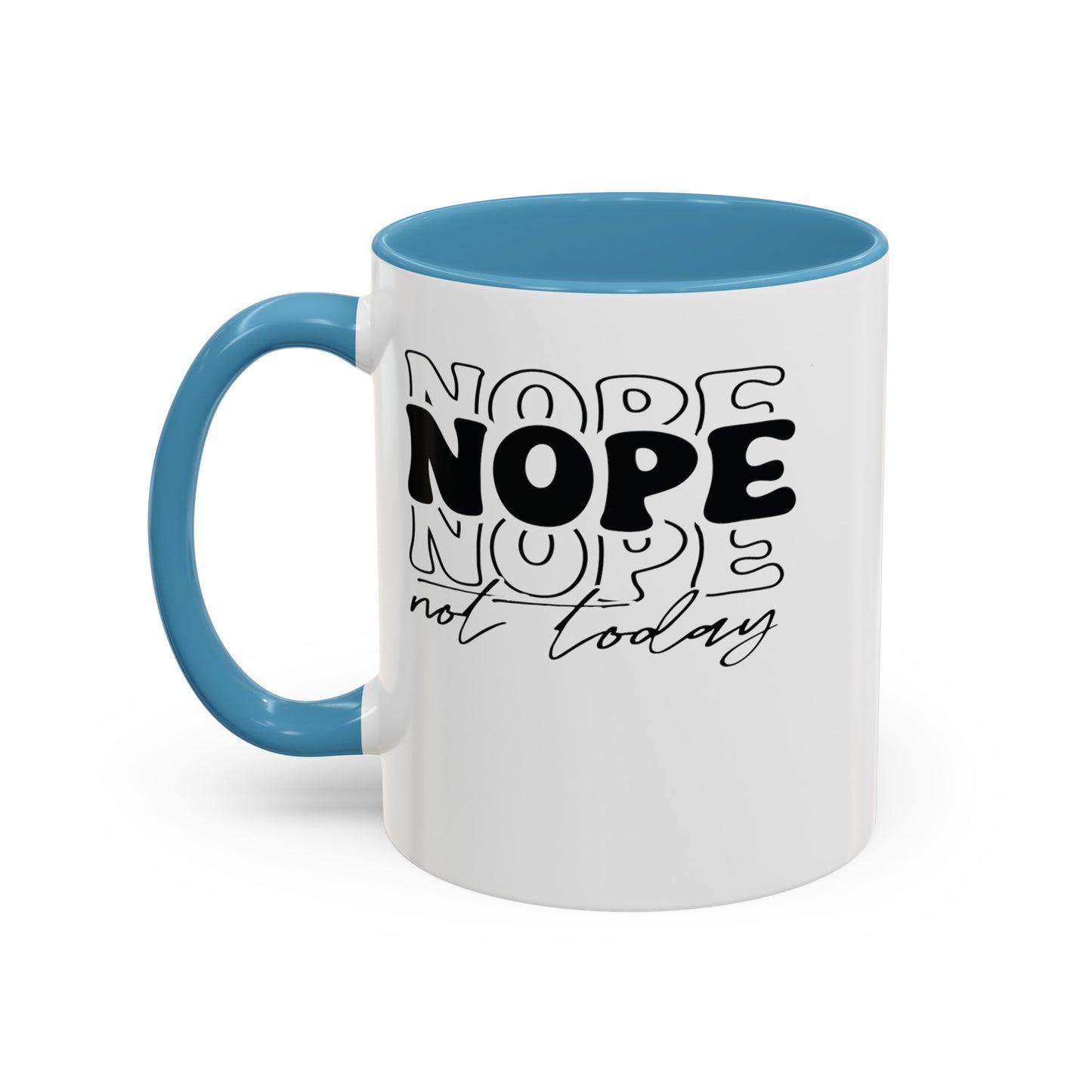 Nope-Accent Coffee Mug (11, 15oz)