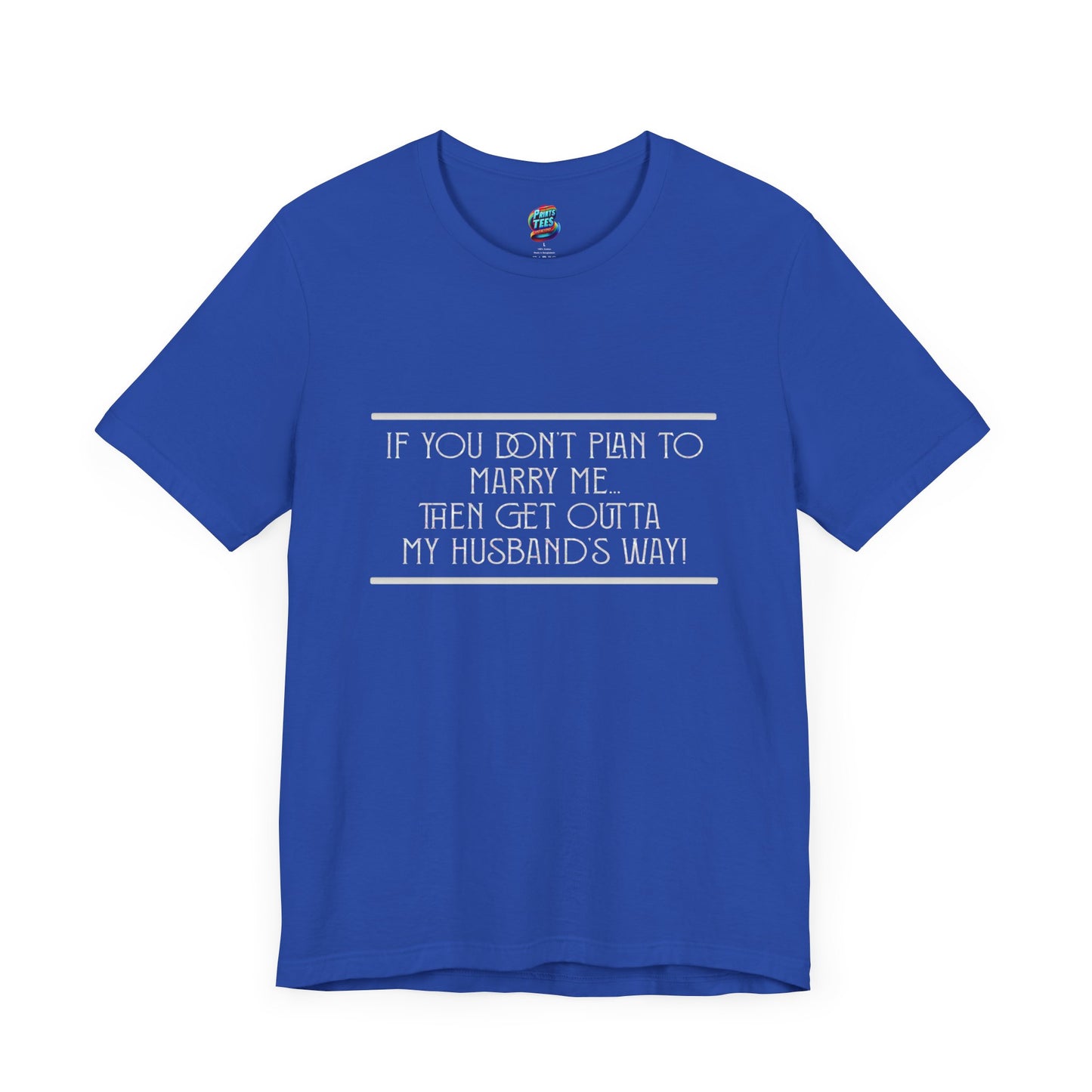 Marry Me-Jersey Knit T-Shirt