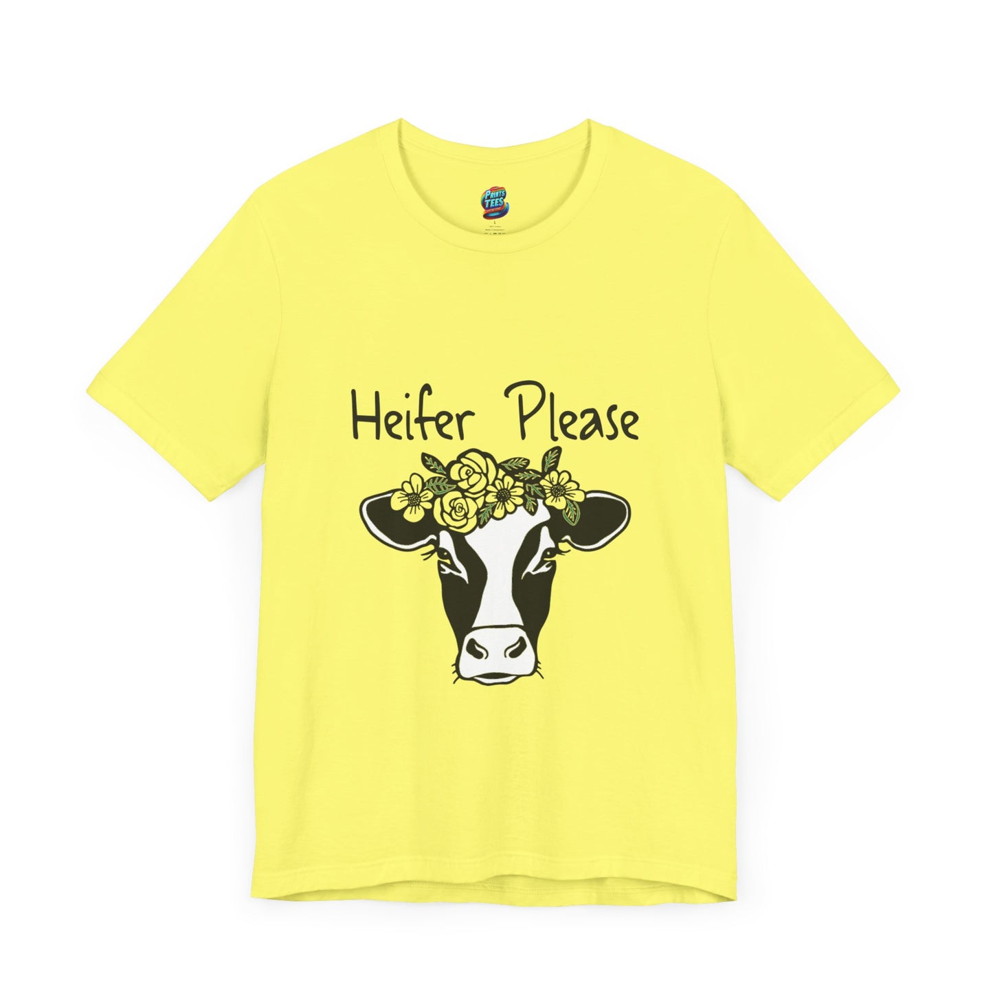 Heifer Please-Jersey Knit T-Shirt
