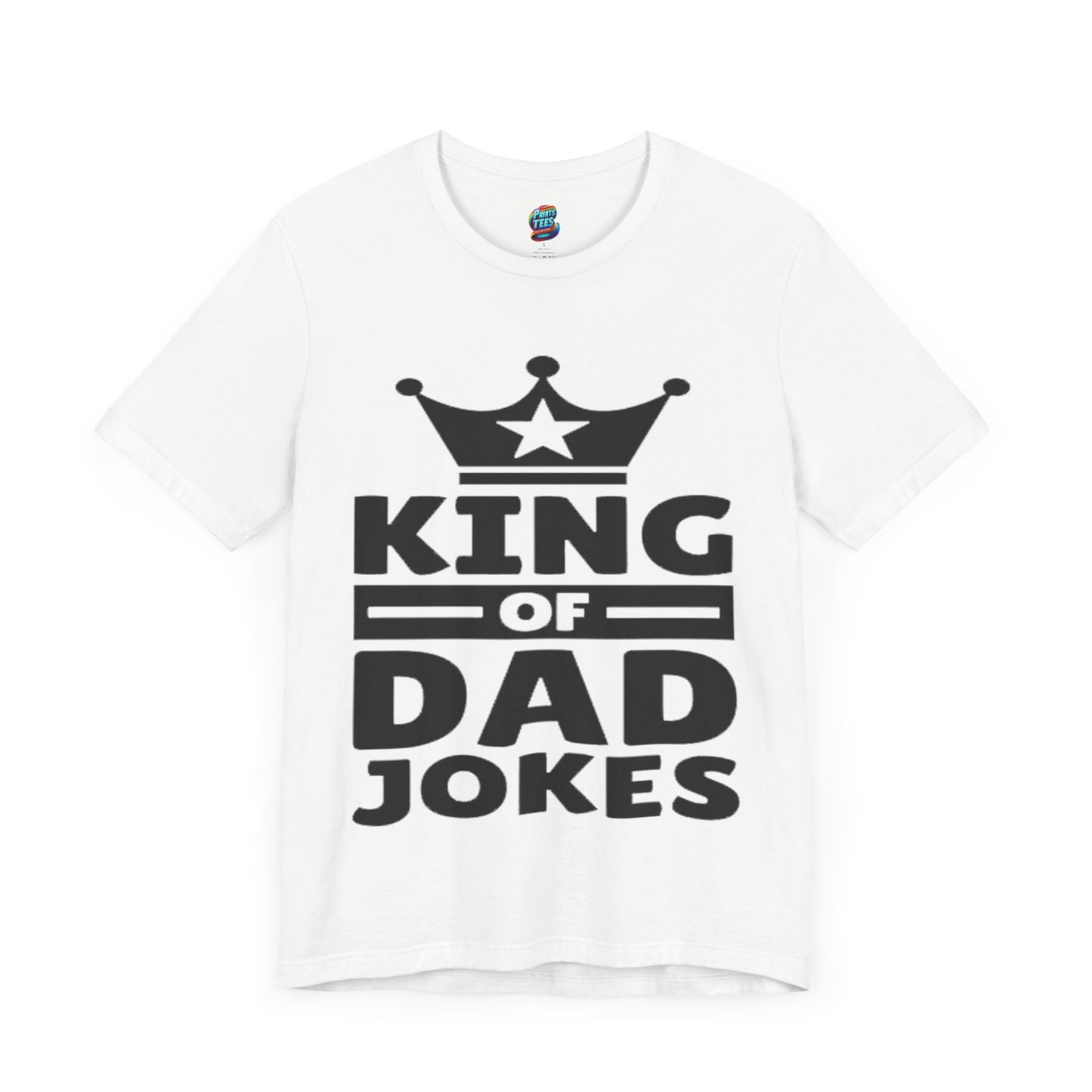 King of Dad Jokes-Jersey Knit T-Shirt