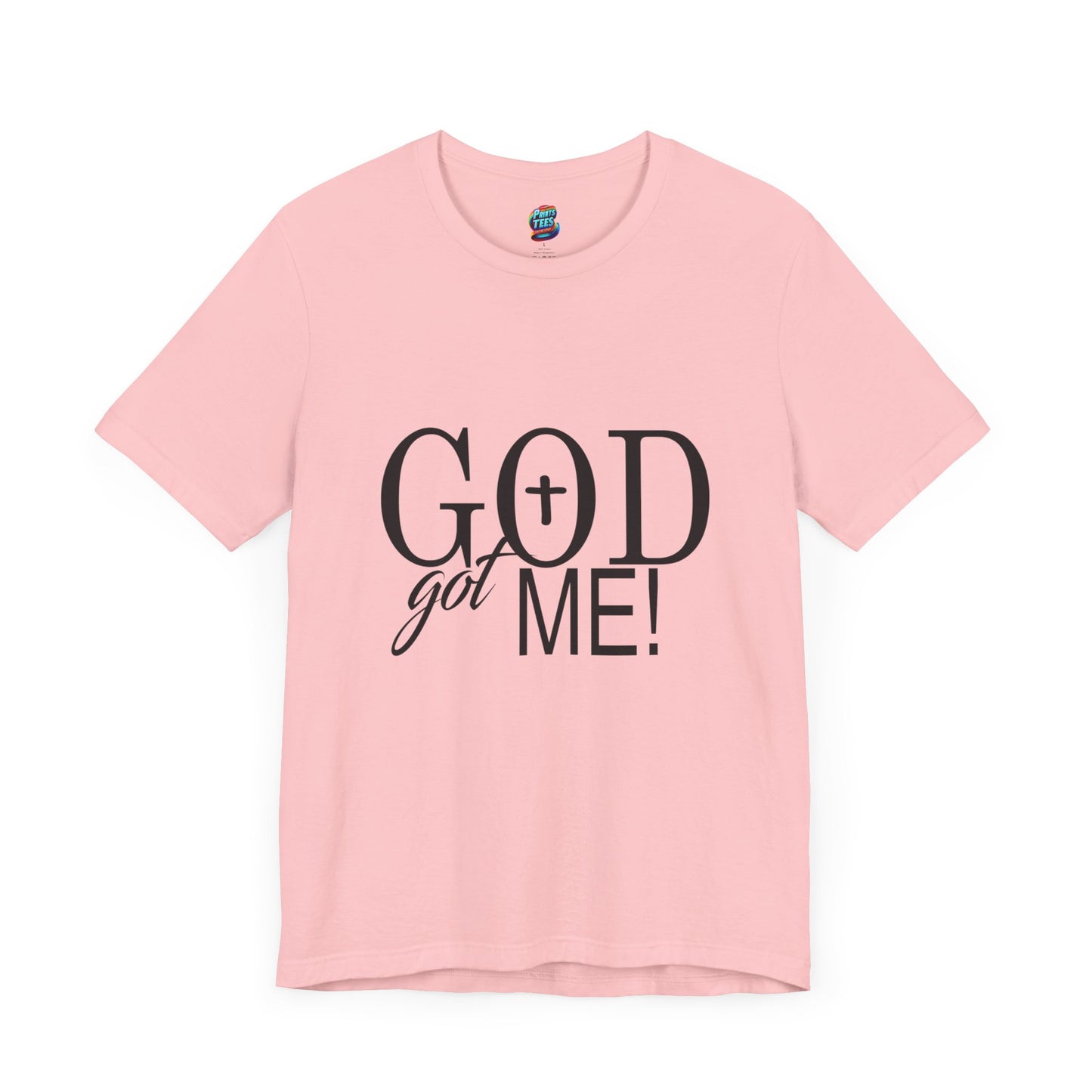 God Got Me-Jersey Knit T-Shirt