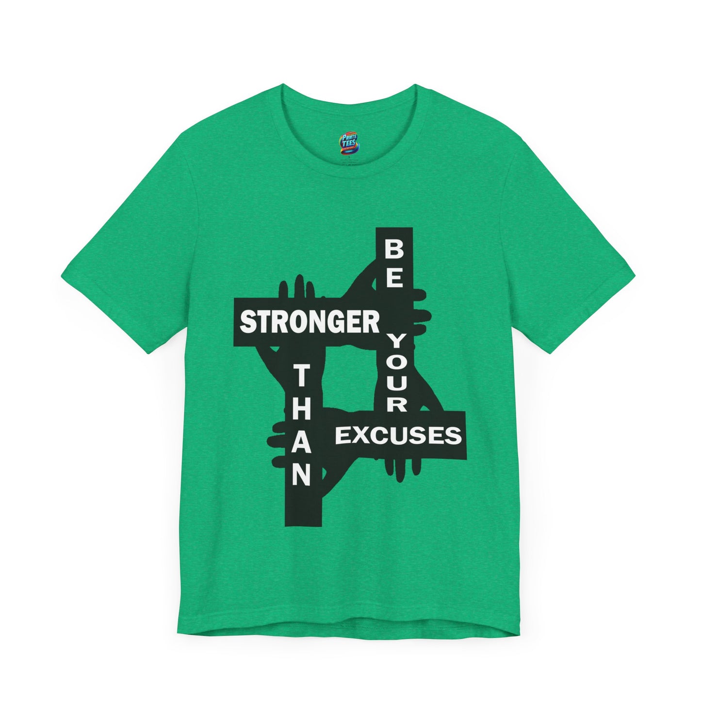Be Stronger-Jersey Knit T-Shirt