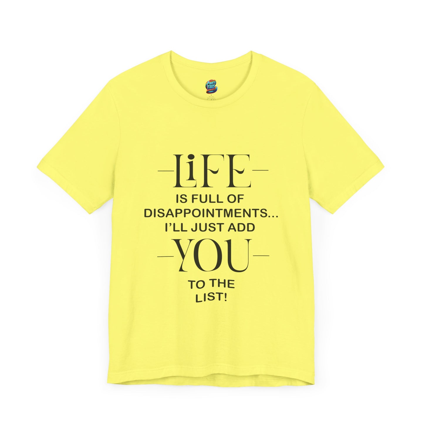Disappointments-Jersey Knit T-Shirt