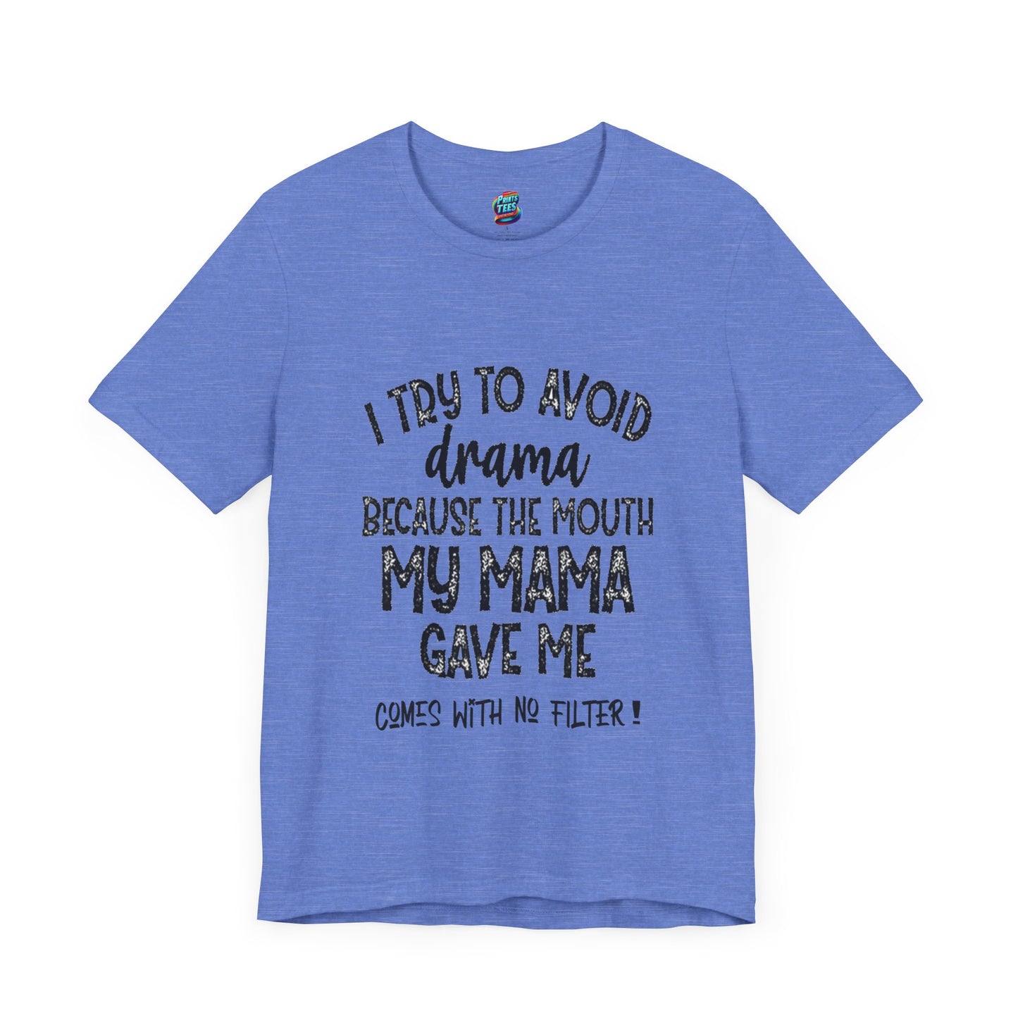 No Filter-Jersey Knit T-Shirt