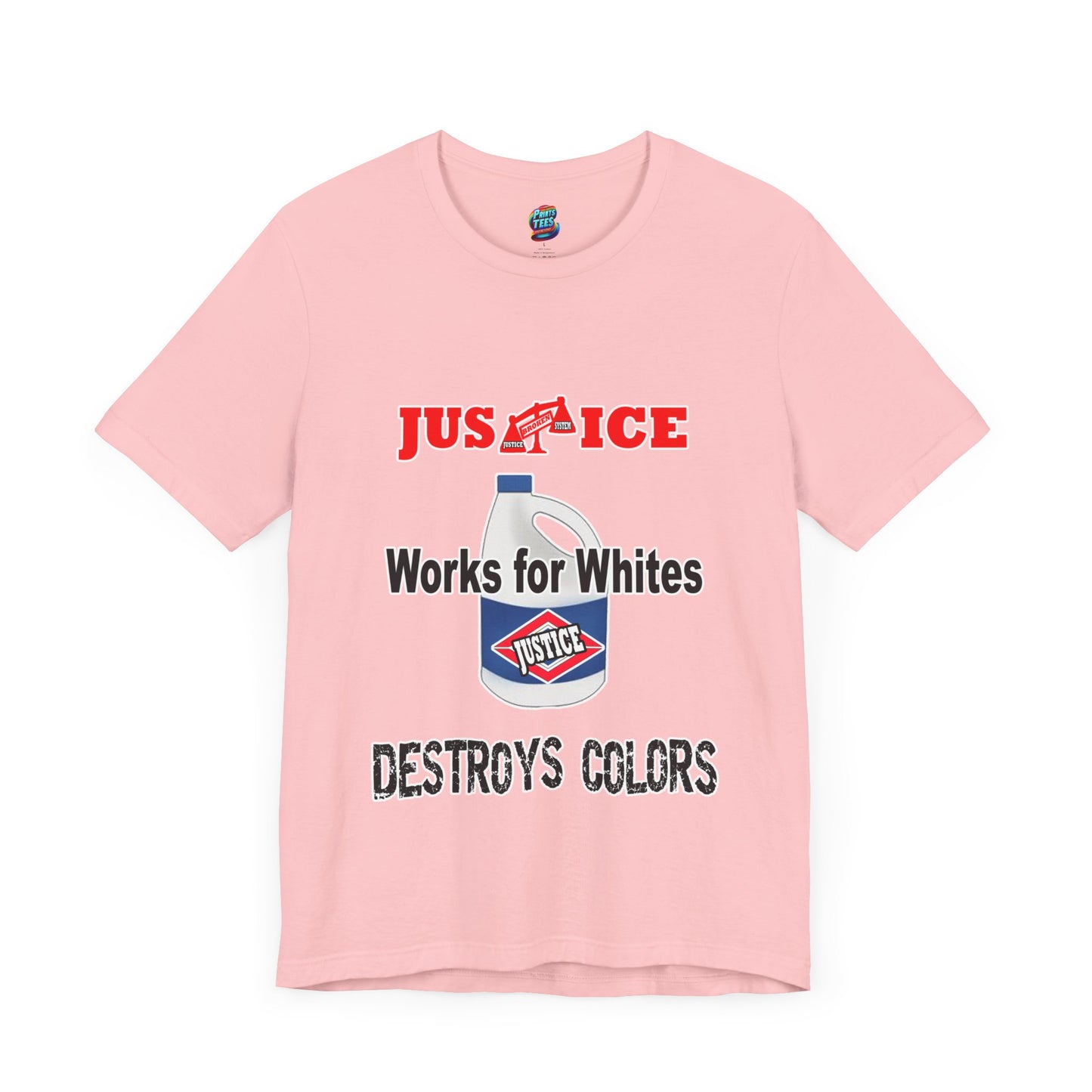 Justice System-Jersey Knit T-Shirt
