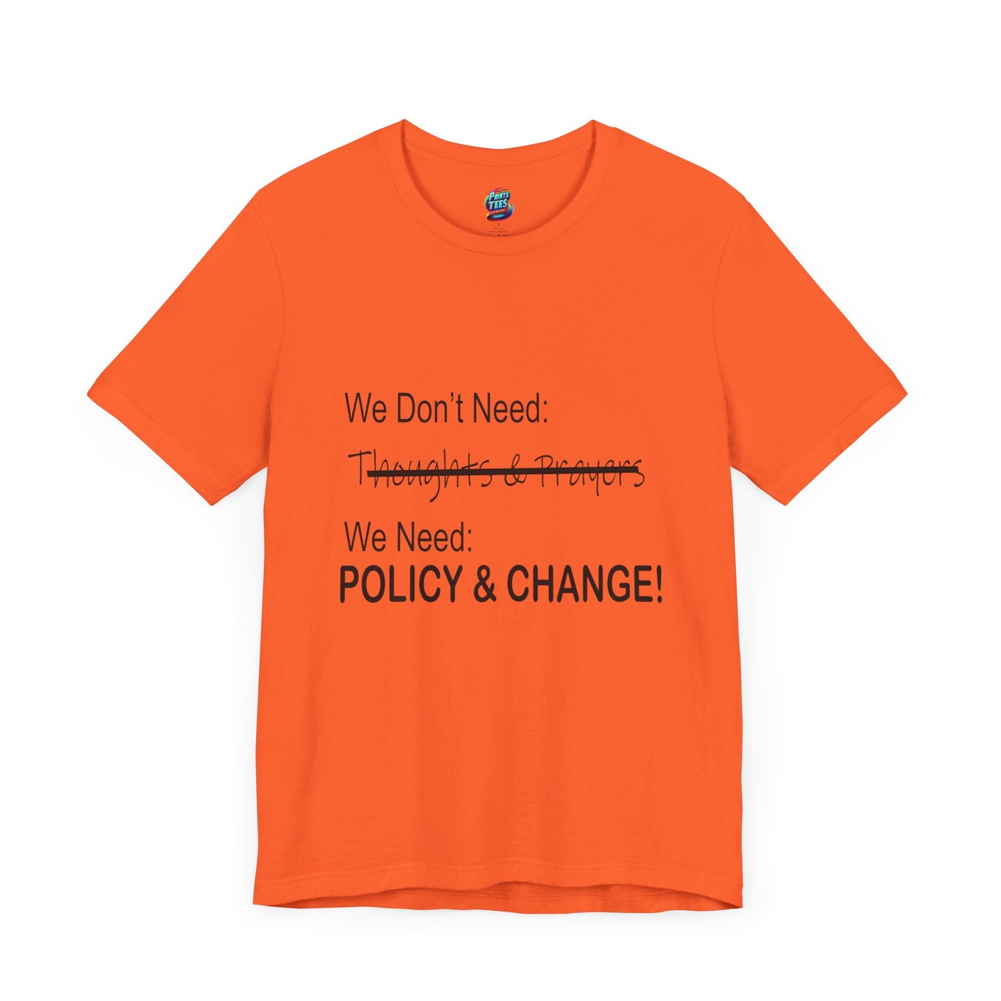 Change-Jersey Knit T-Shirt