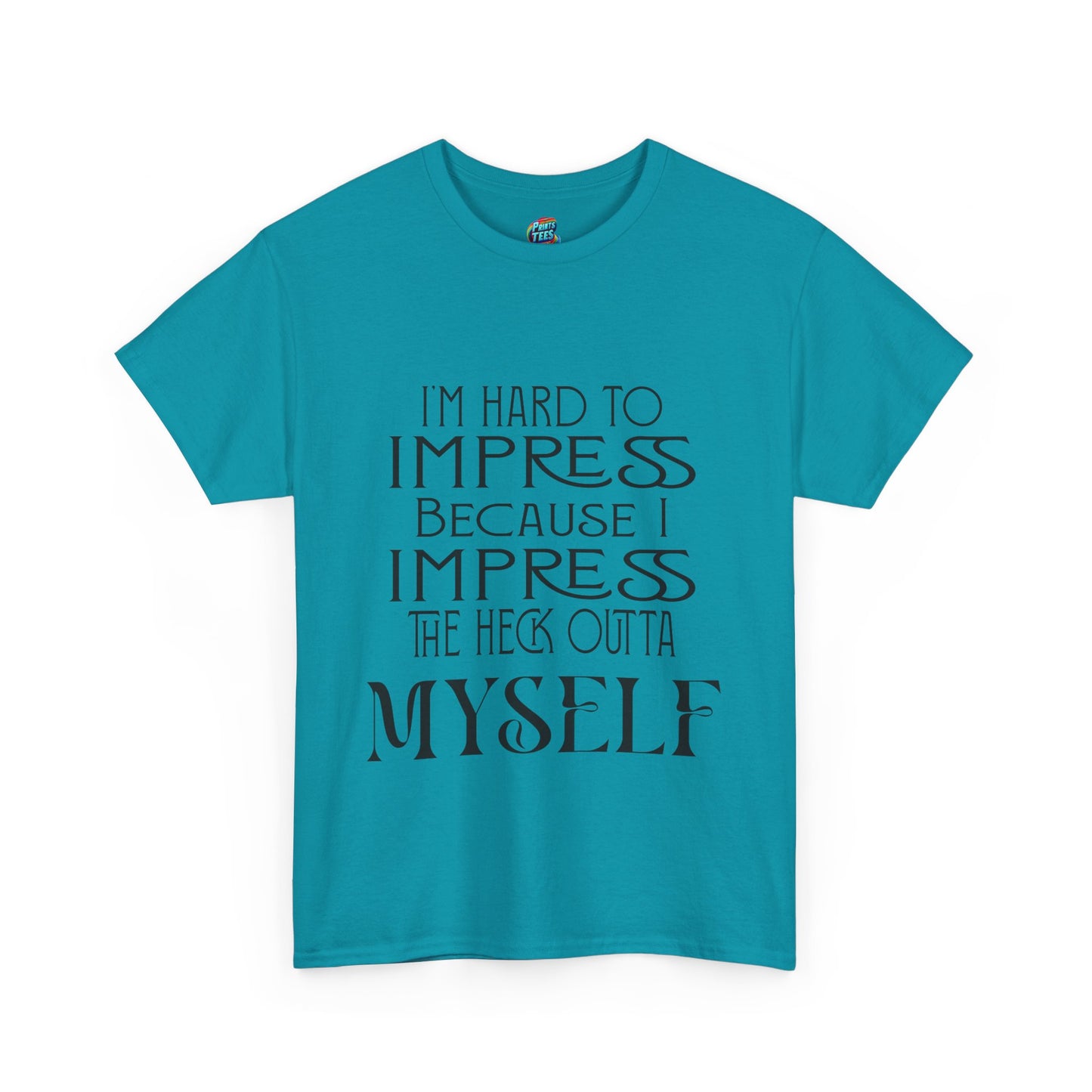 Hard to Impress-Heavy Cotton Classic Tee