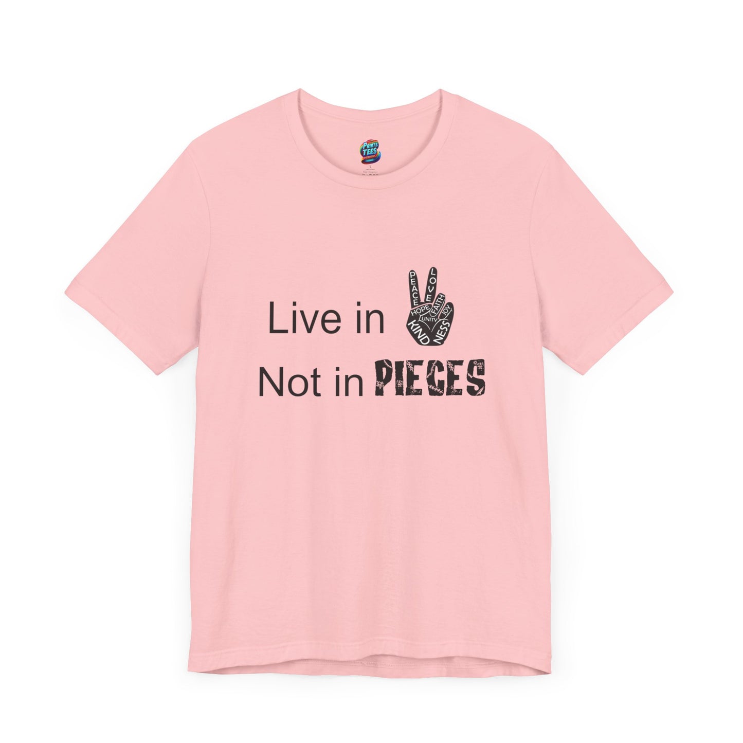 In Peace-Jersey Knit T-Shirt