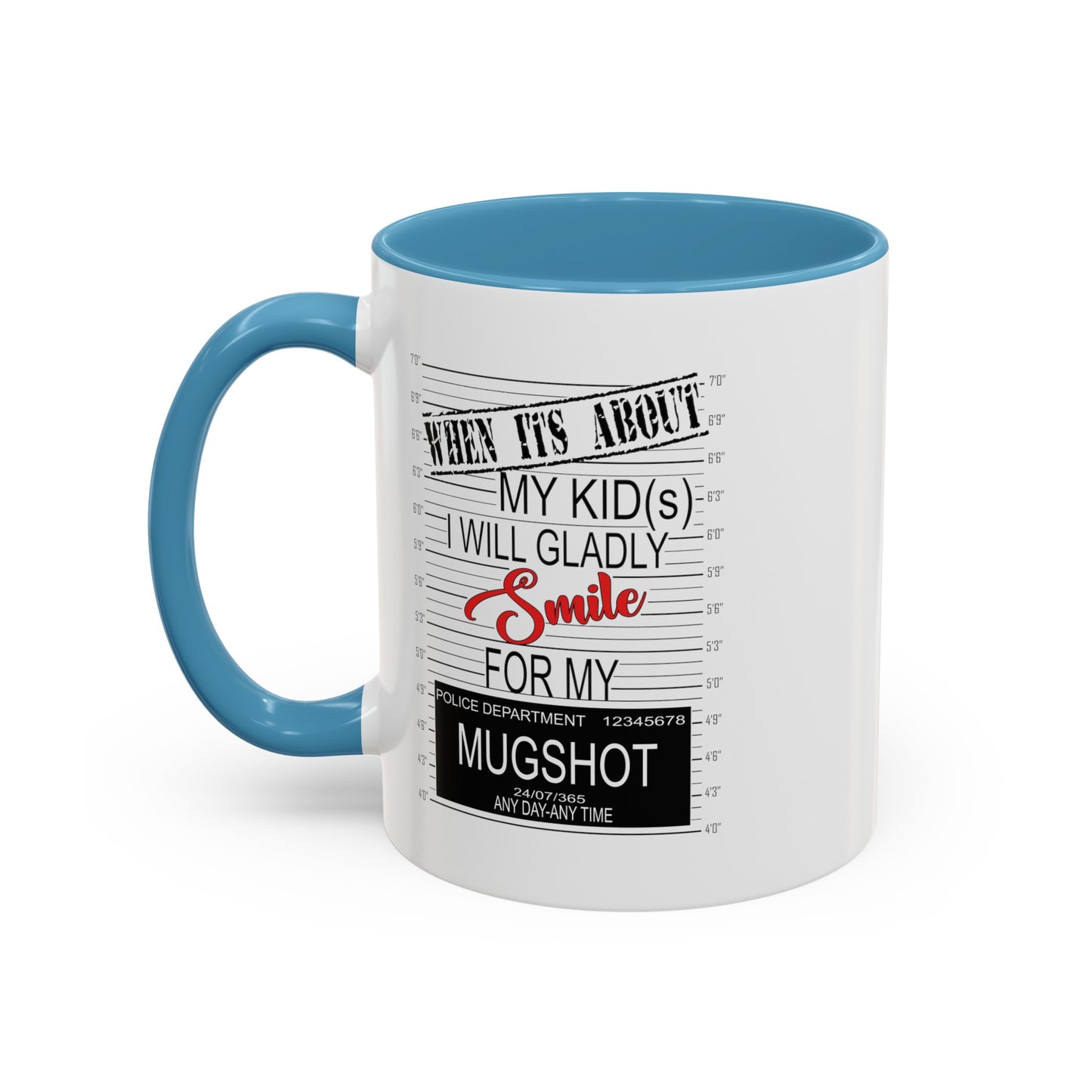 Mugshot-Accent Coffee Mug (11, 15oz)