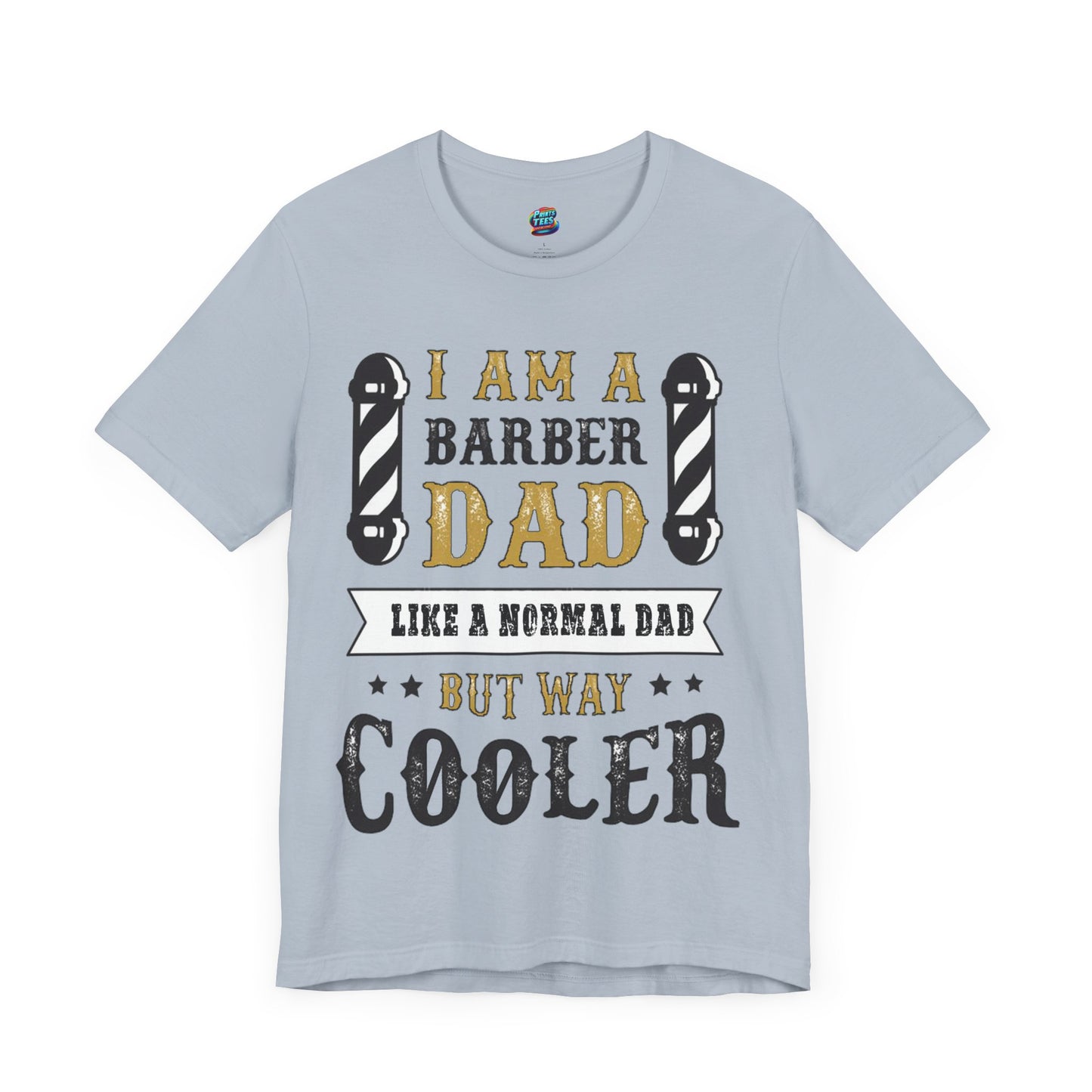 Cool Barber Dad-Jersey Knit T-Shirt