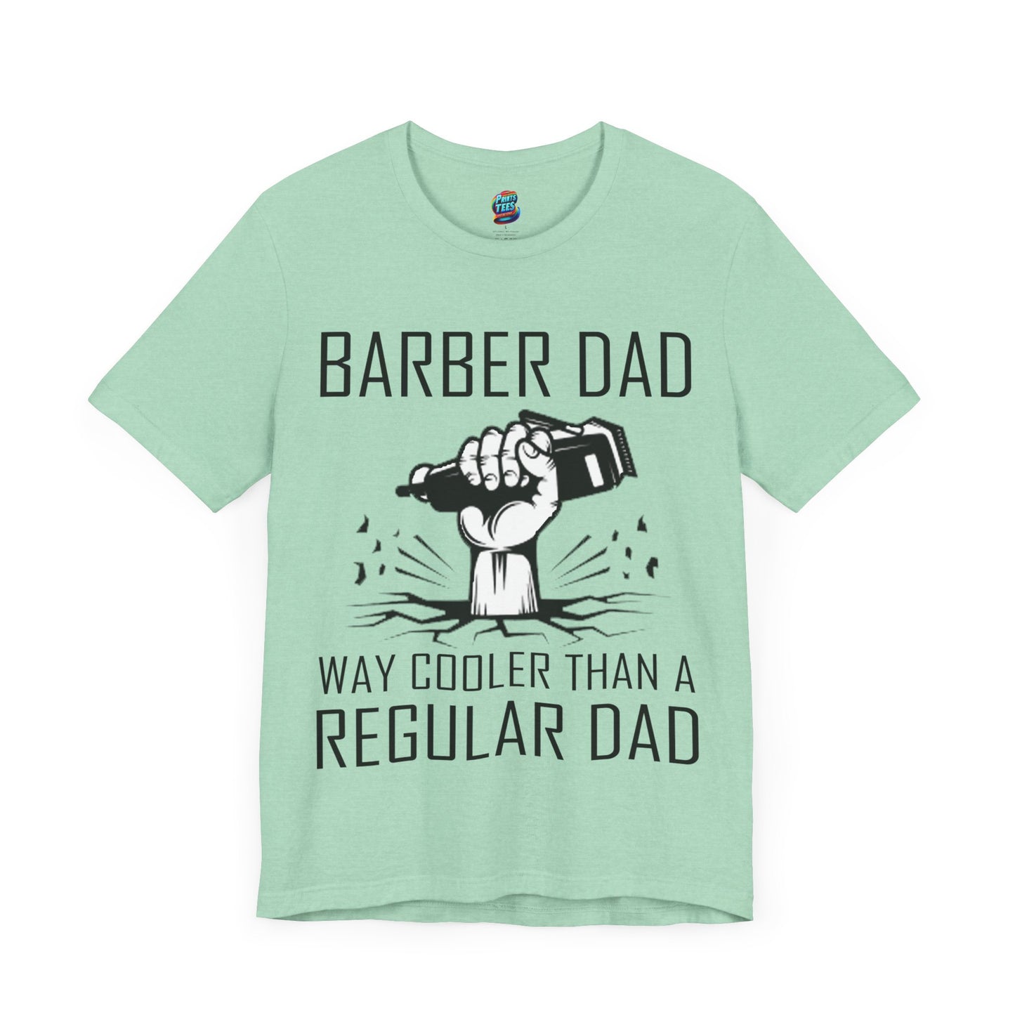 Clipper Barber Dad-Jersey Knit T-Shirt