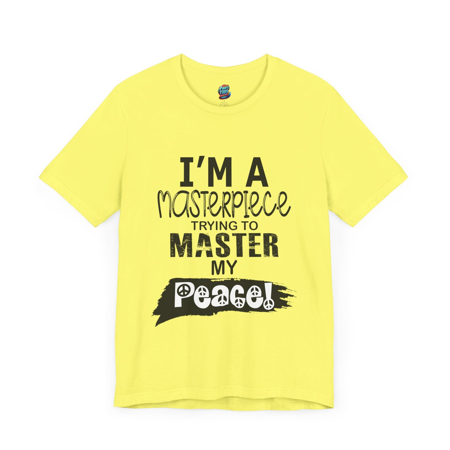 Master Peace-Black-Jersey Knit T-Shirt