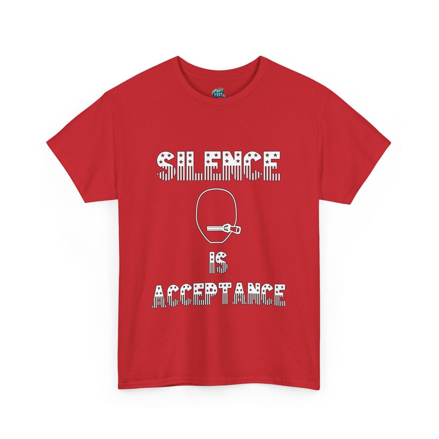 Silence is Acceptance-Heavy Cotton Classic Tee