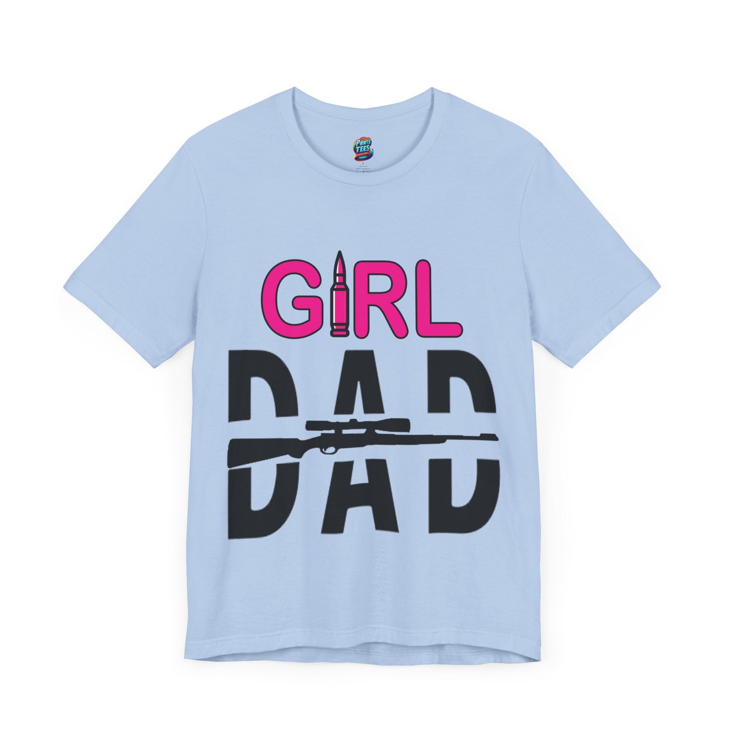 Girl Dad-Jersey Knit T-Shirt