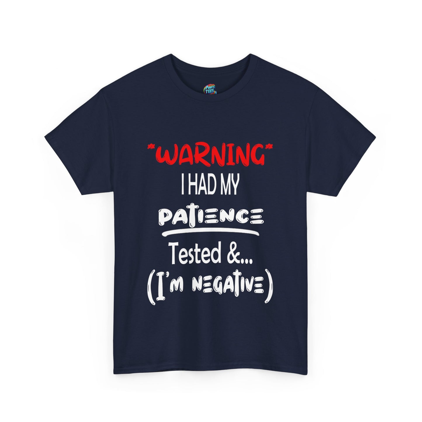 Patience Tested-Heavy Cotton Classic Tee