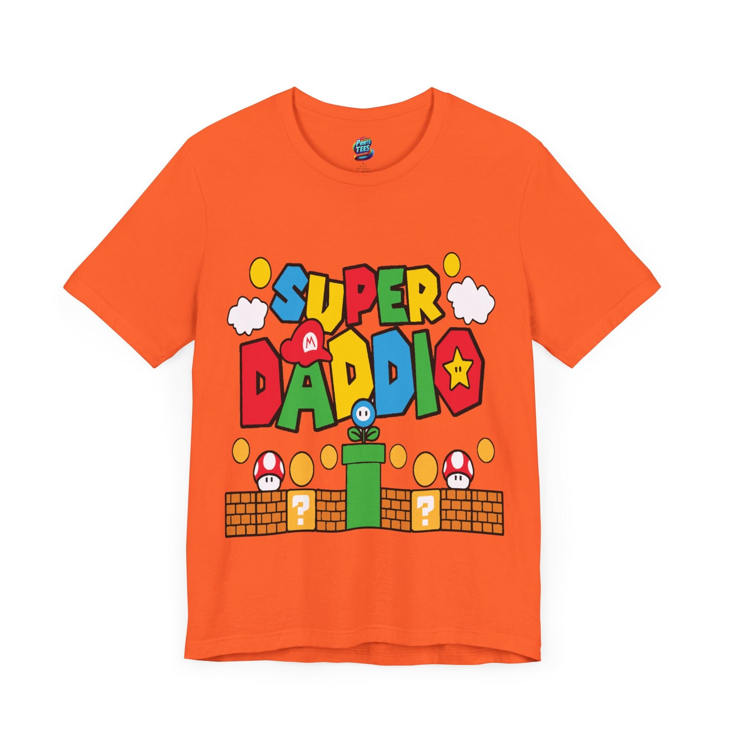 Super Daddio-Jersey Knit T-Shirt