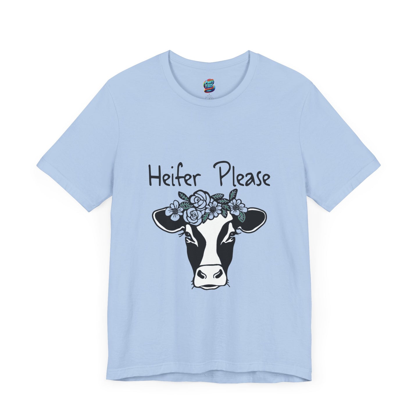 Heifer Please-Jersey Knit T-Shirt