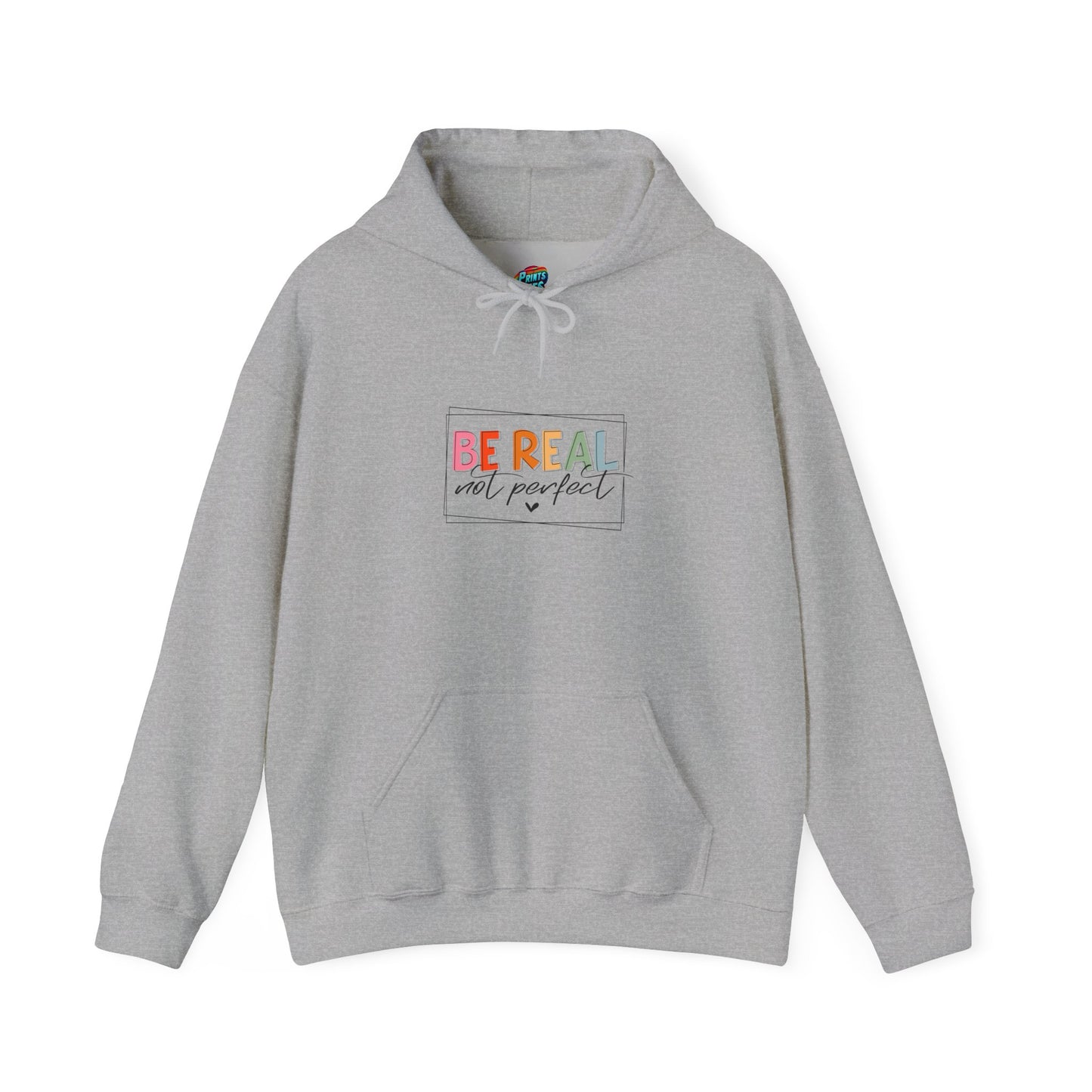 Be Real Not Perfect-Heavy Blend™ Classic Hoodie