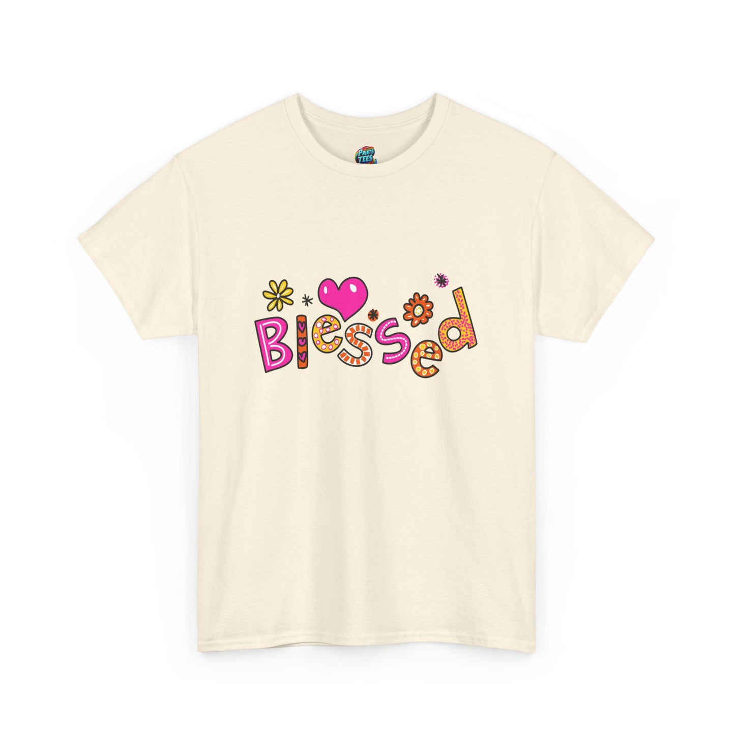 Blessed Flowers-Heavy Cotton Classic Tee