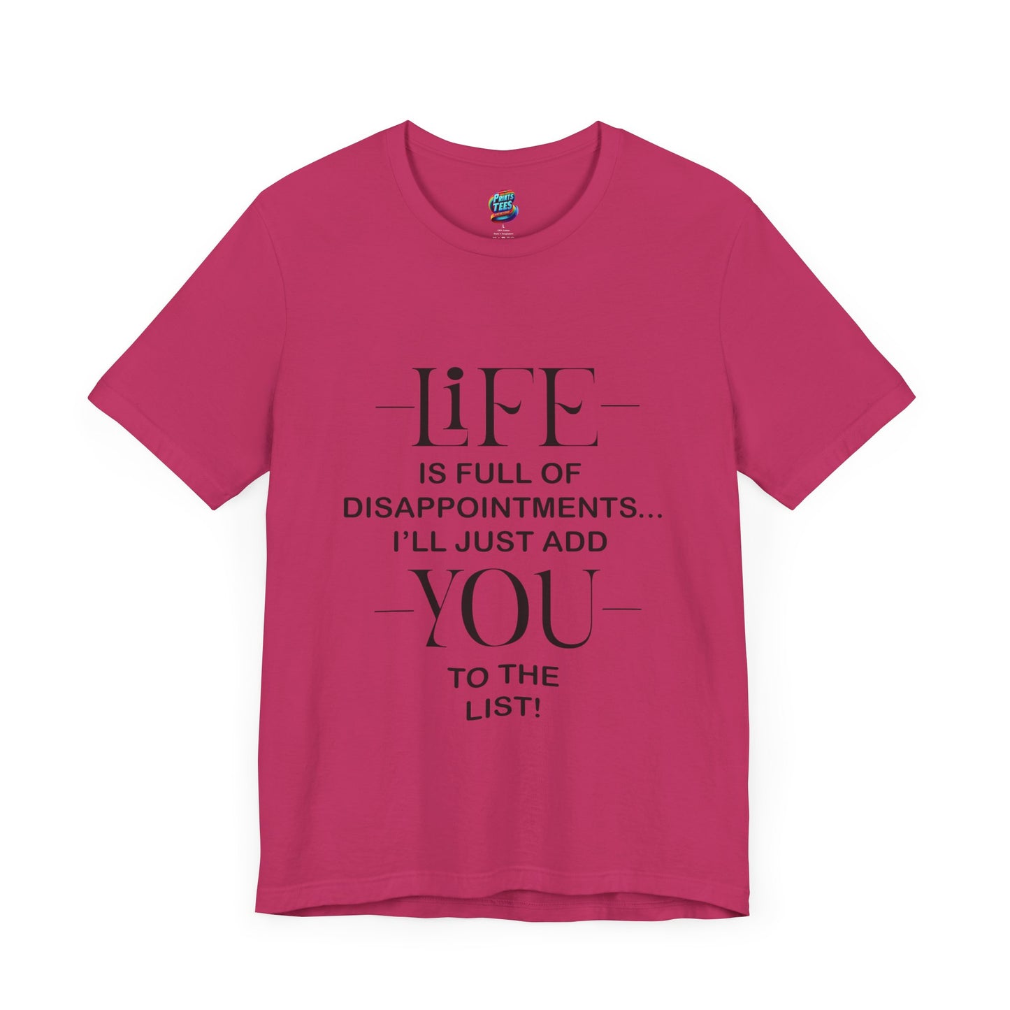 Disappointments-Jersey Knit T-Shirt