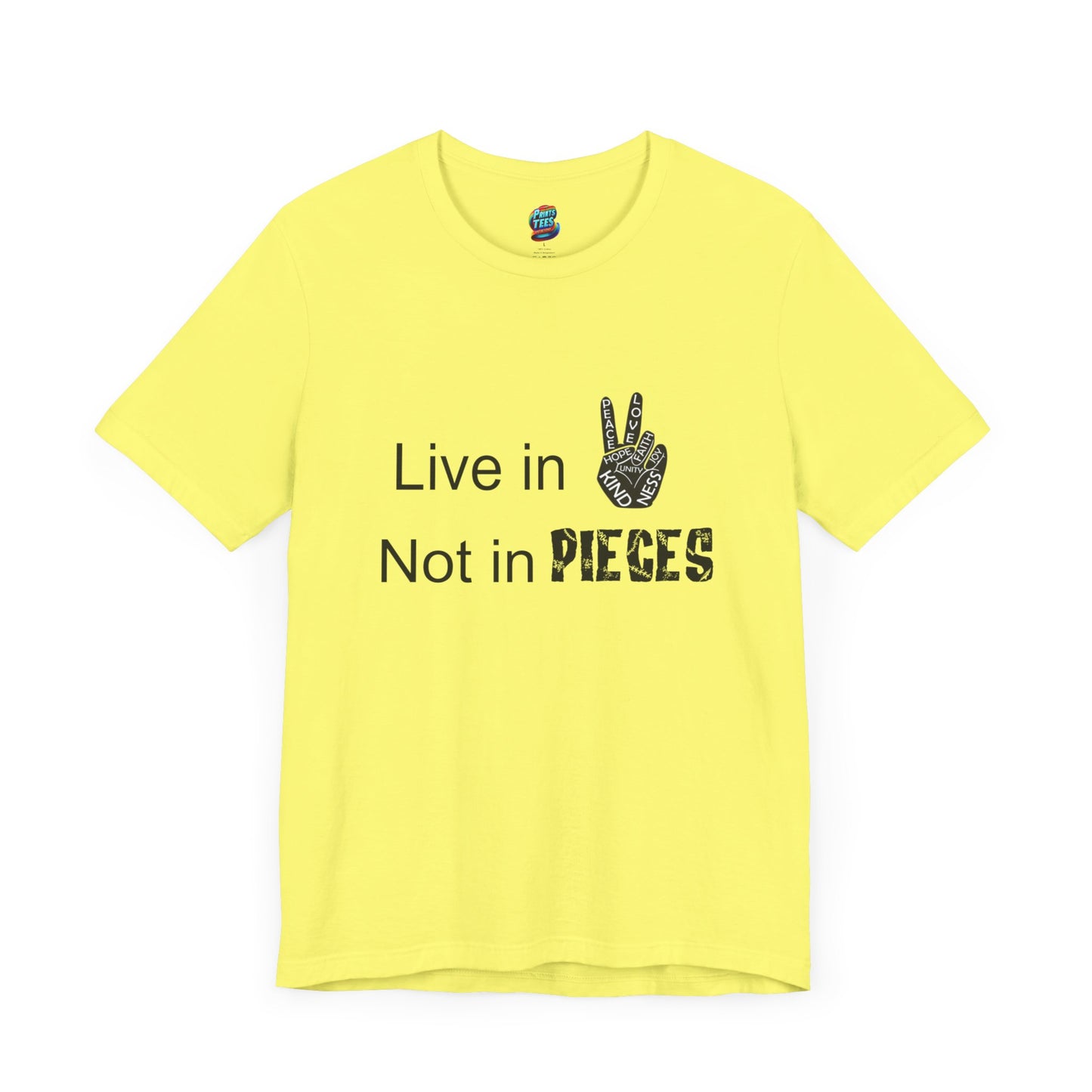 In Peace-Jersey Knit T-Shirt