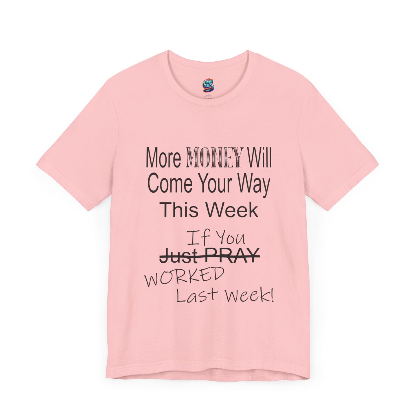More Money-Jersey Knit T-Shirt