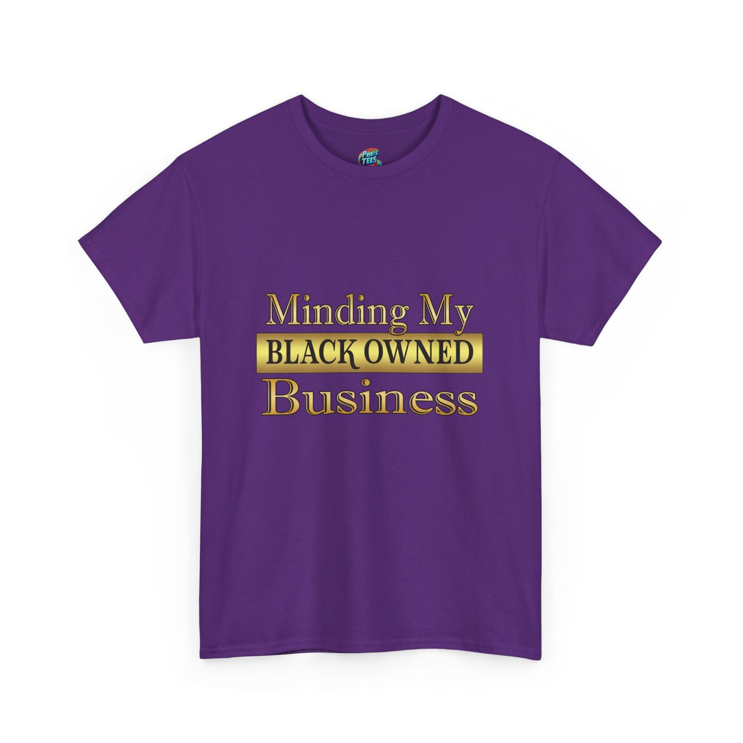 Minding My Black Owned Business-Heavy Cotton Classic Tee