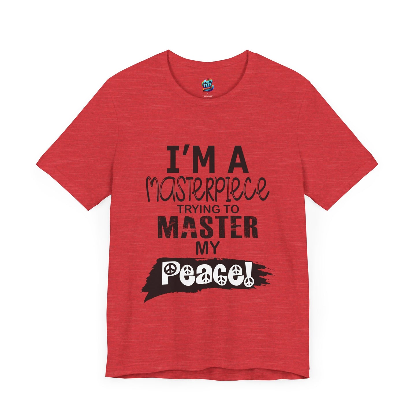 Master Peace-Black-Jersey Knit T-Shirt