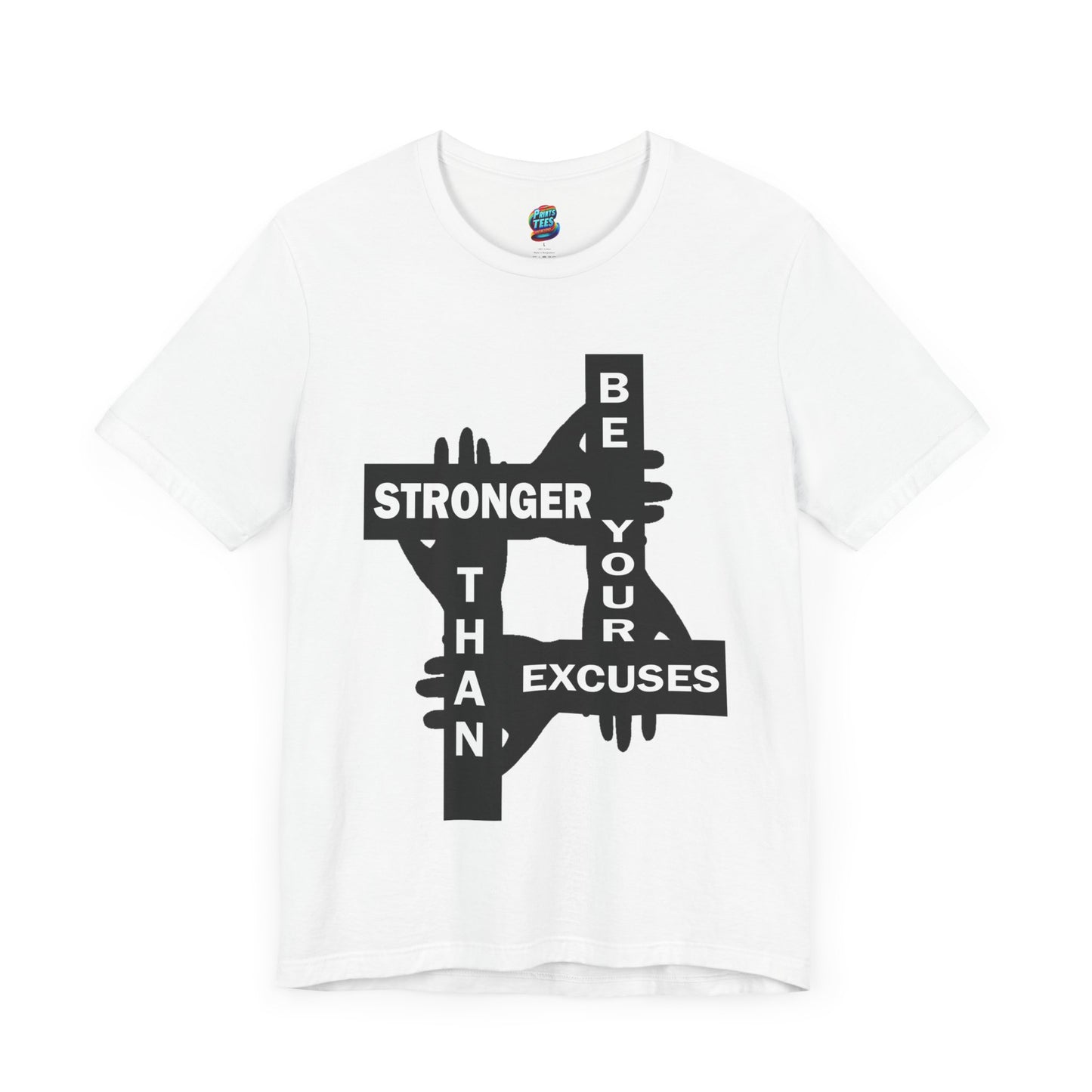Be Stronger-Jersey Knit T-Shirt