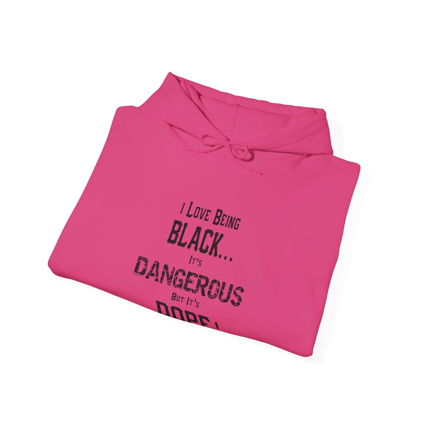 Black is Dangerous-Heavy Blend™ Classic Hoodie