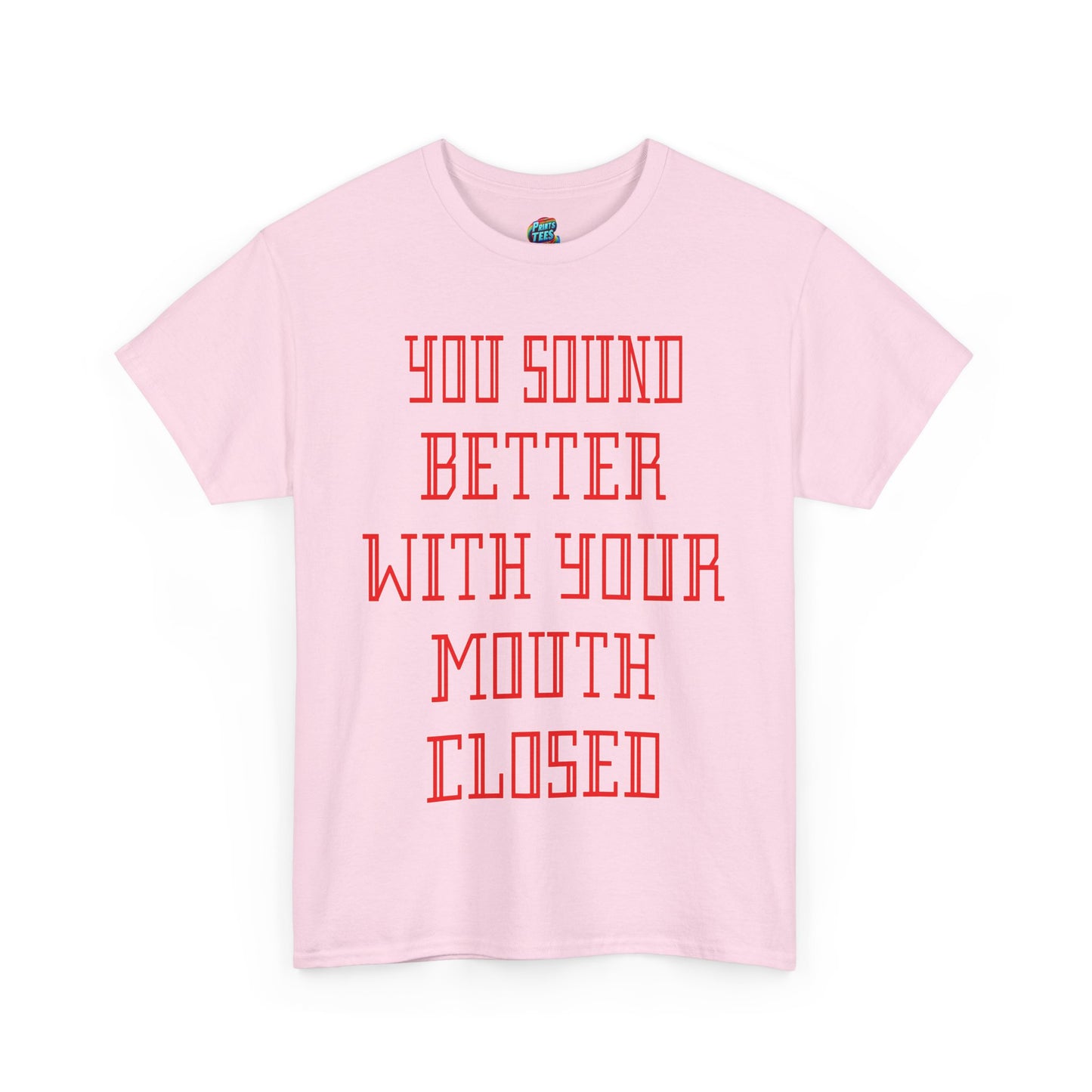 Mouth Closed-Heavy Cotton Classic Tee