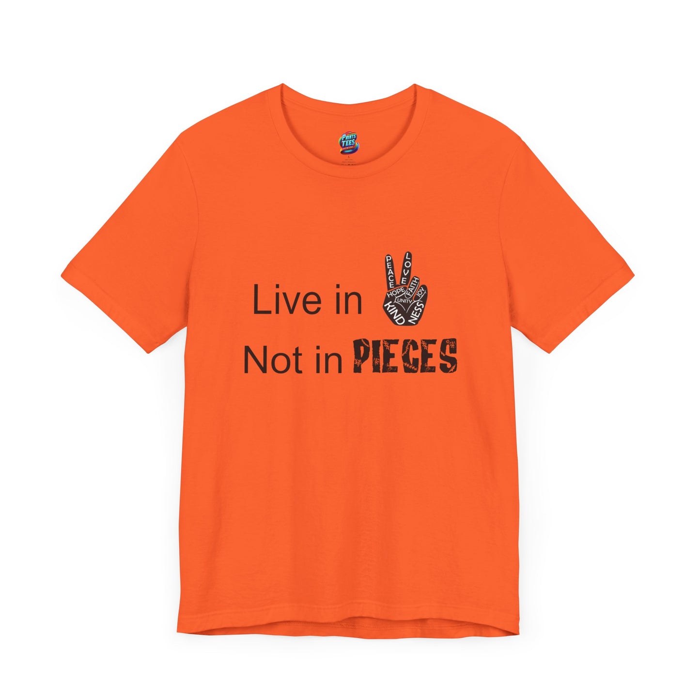 In Peace-Jersey Knit T-Shirt