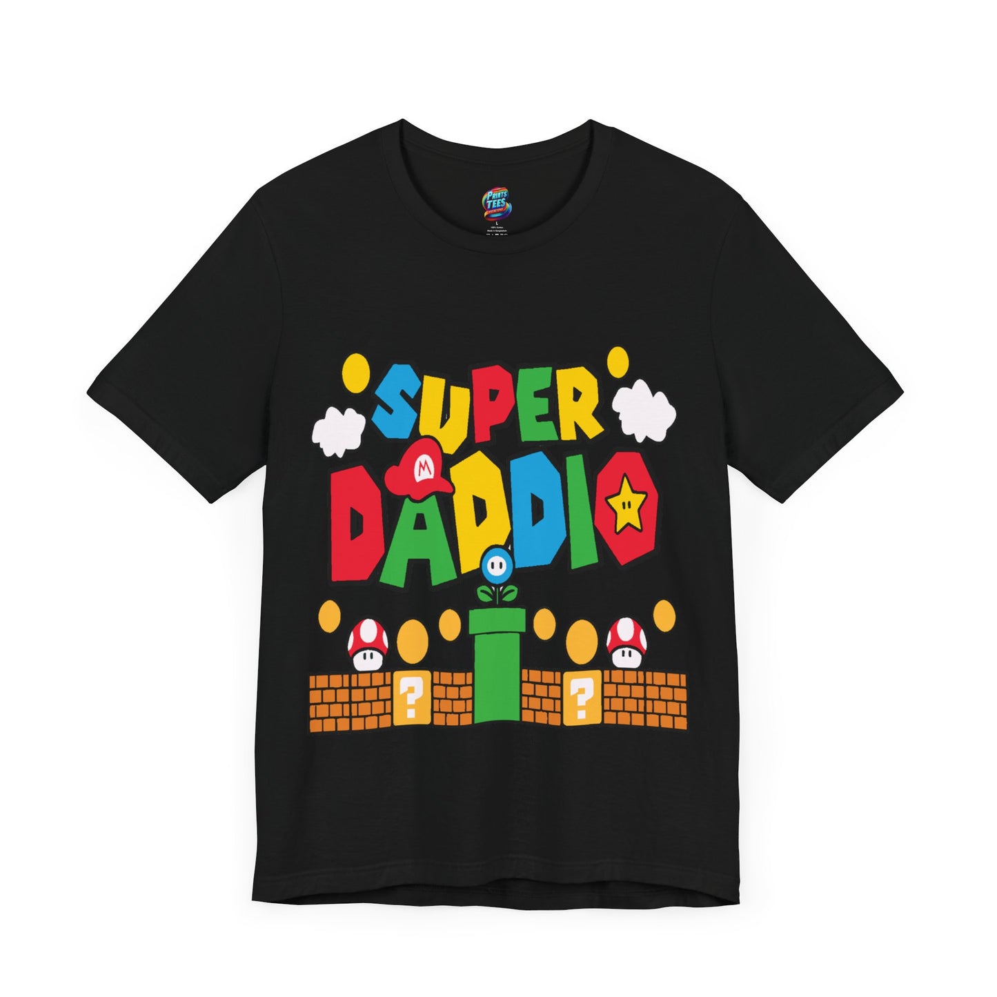 Super Daddio-Jersey Knit T-Shirt
