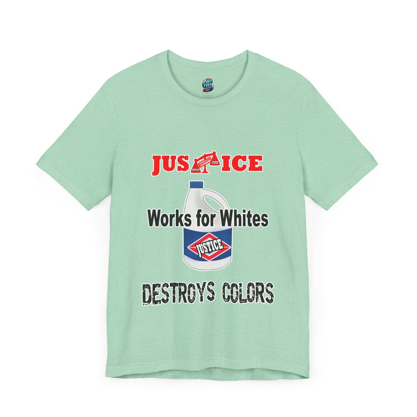 Justice System-Jersey Knit T-Shirt