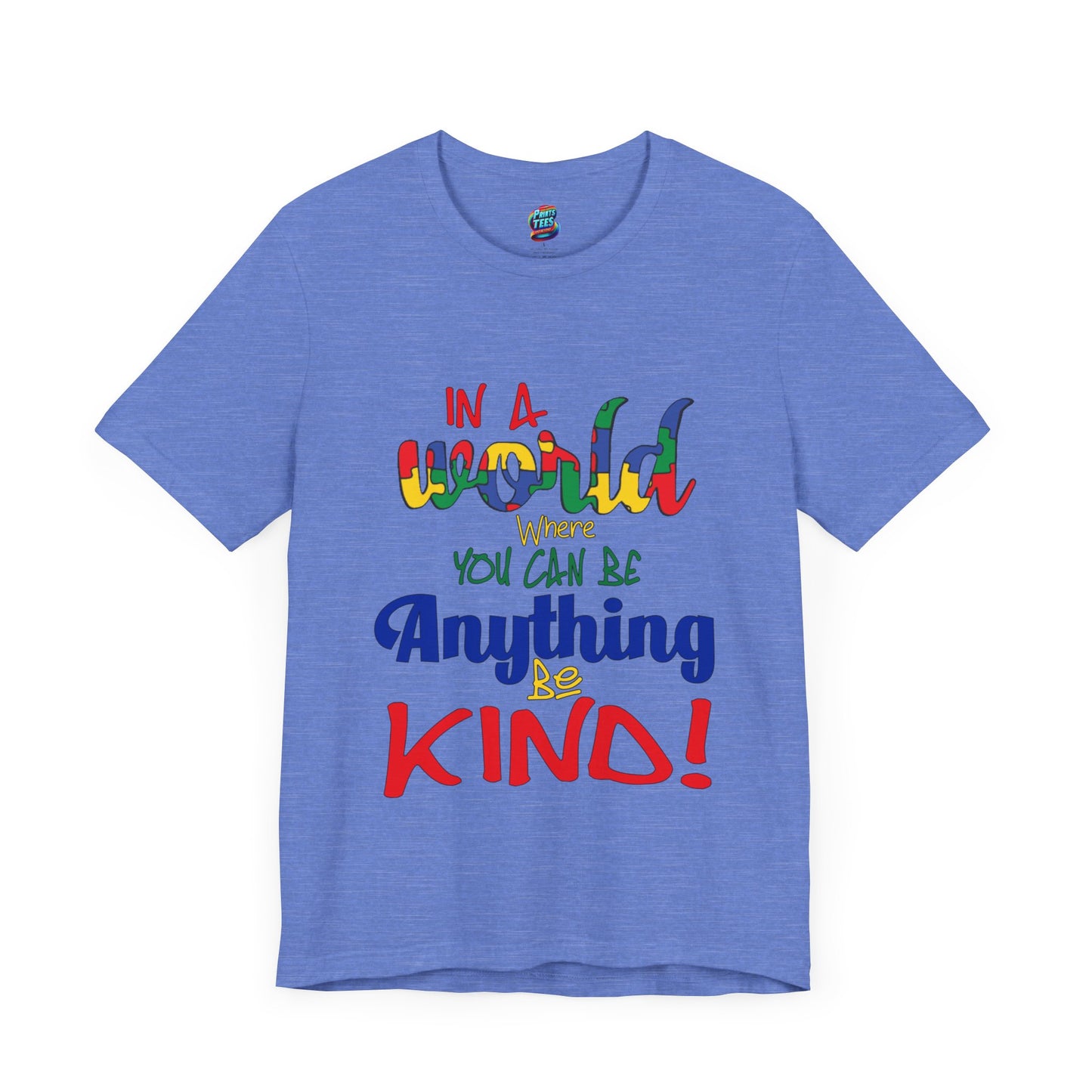 Be Kind-Jersey Knit T-Shirt