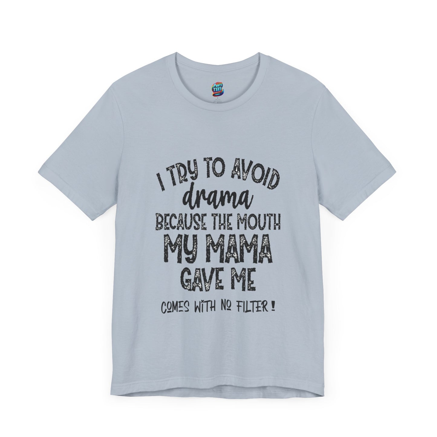 No Filter-Jersey Knit T-Shirt