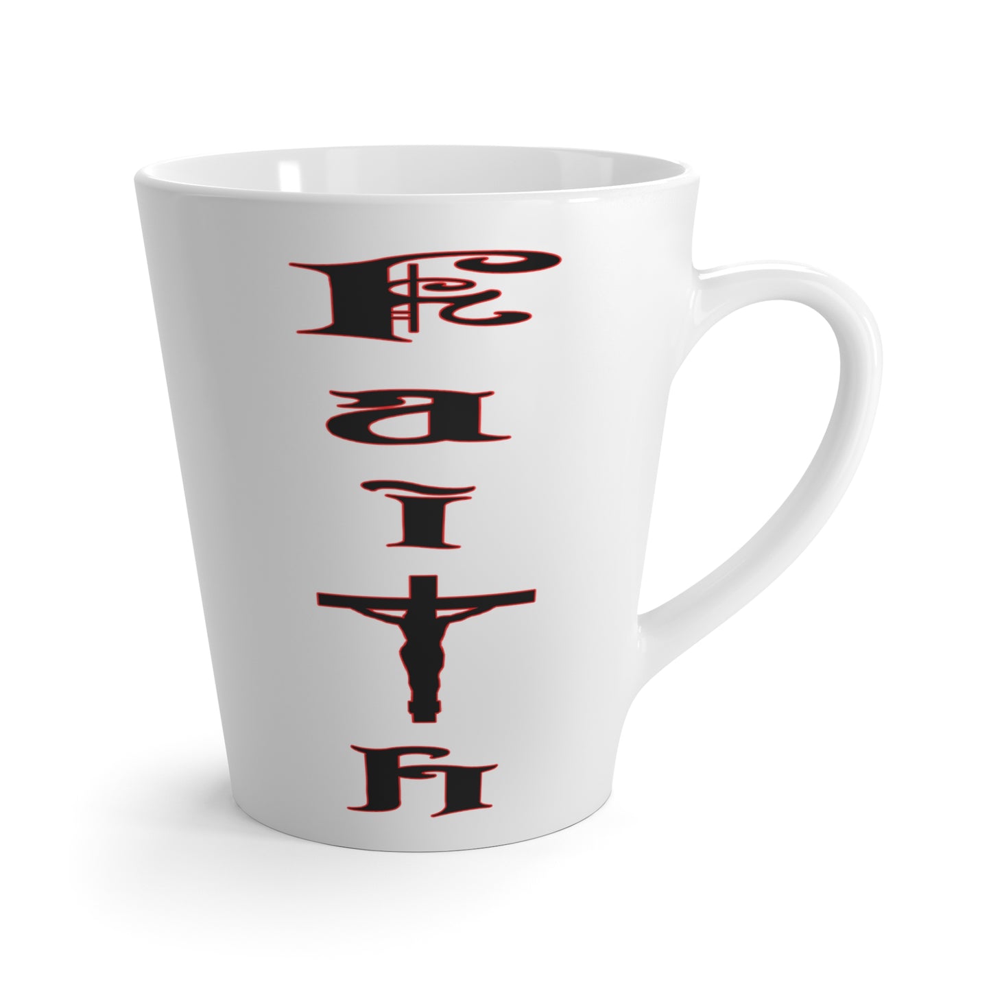 Faith-Latte Mug, 12oz