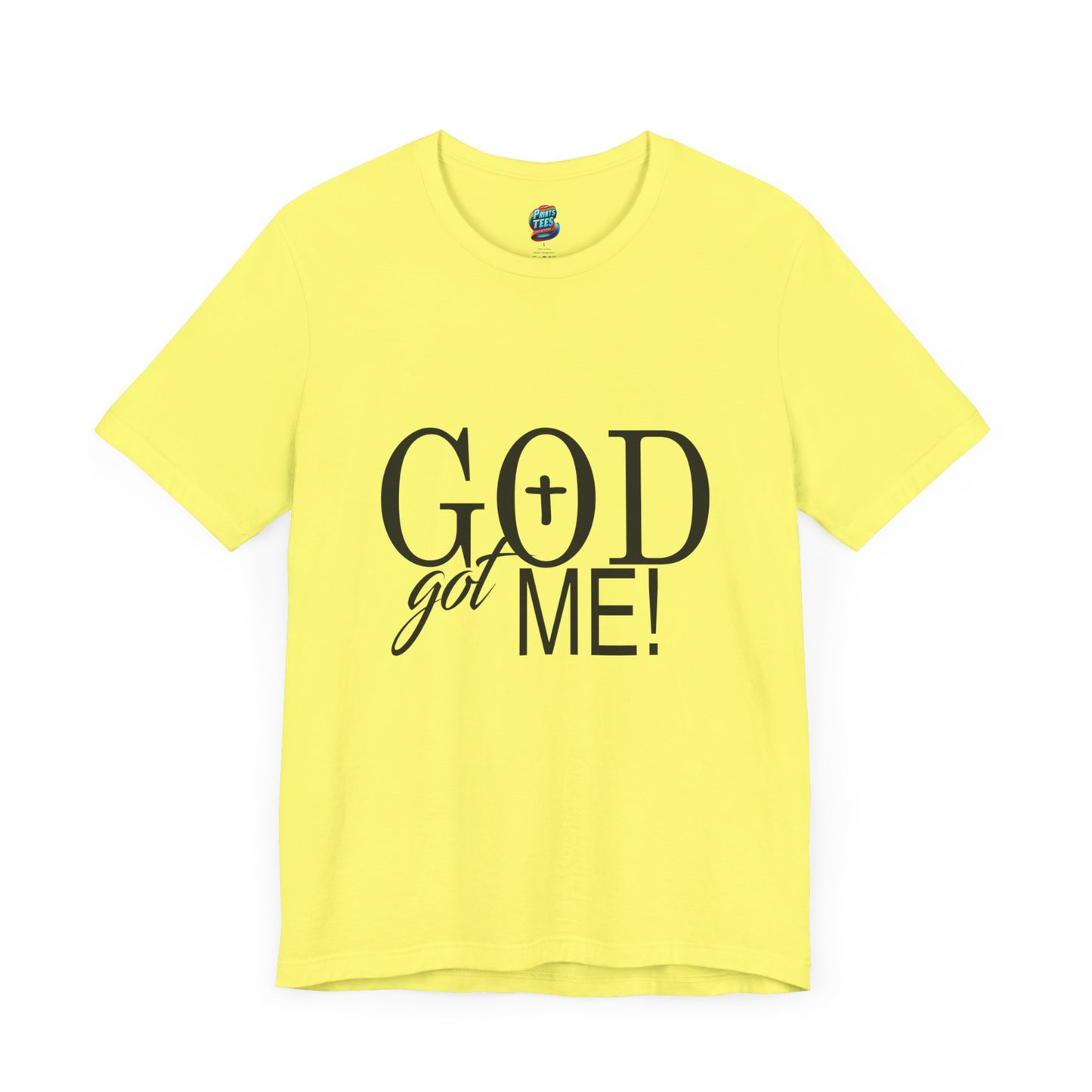 God Got Me-Jersey Knit T-Shirt