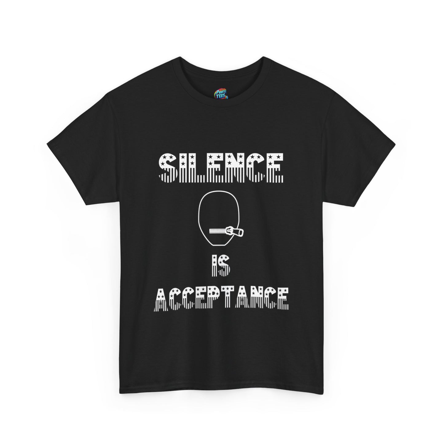 Silence is Acceptance-Heavy Cotton Classic Tee