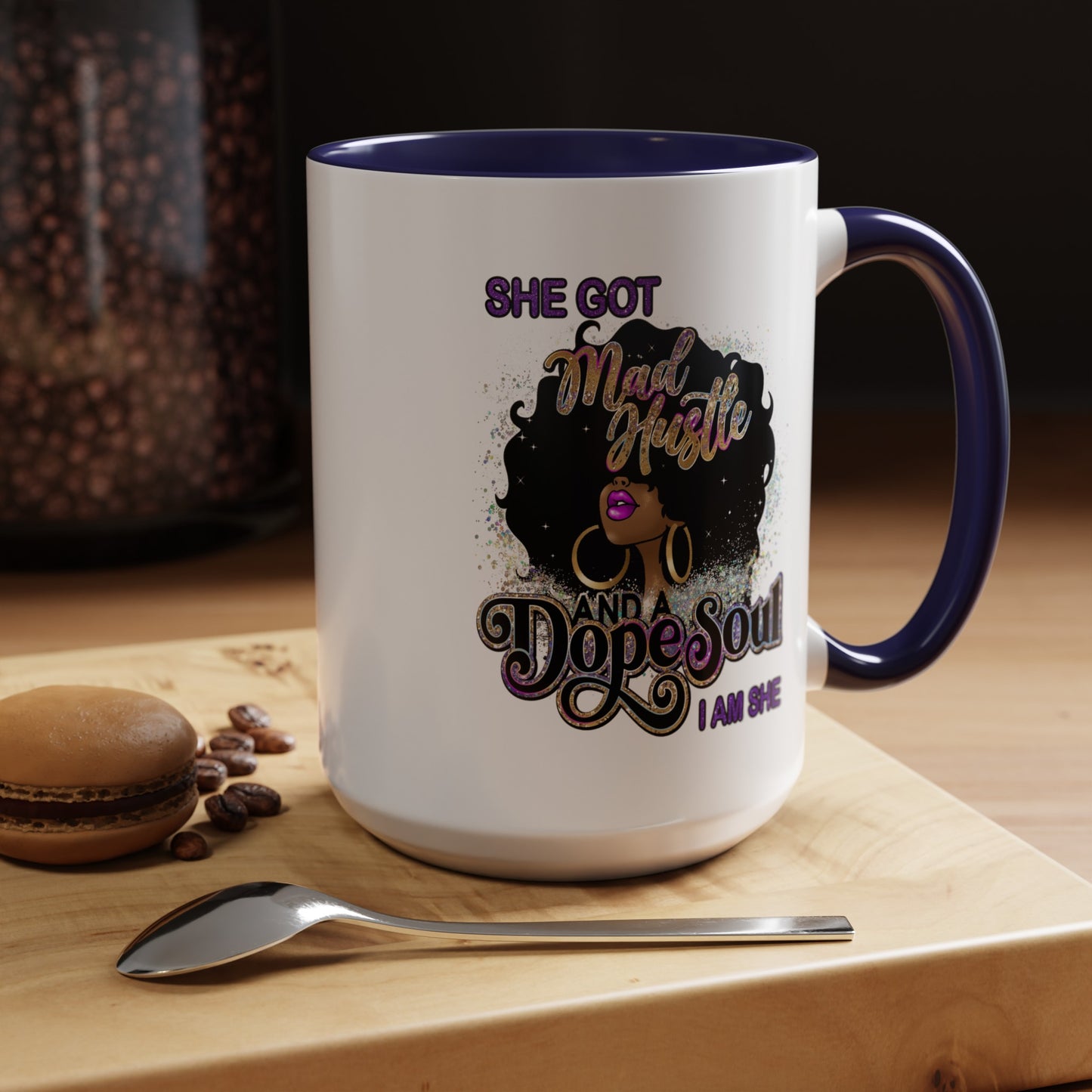Dope Soul-Accent Coffee Mug (11, 15oz)