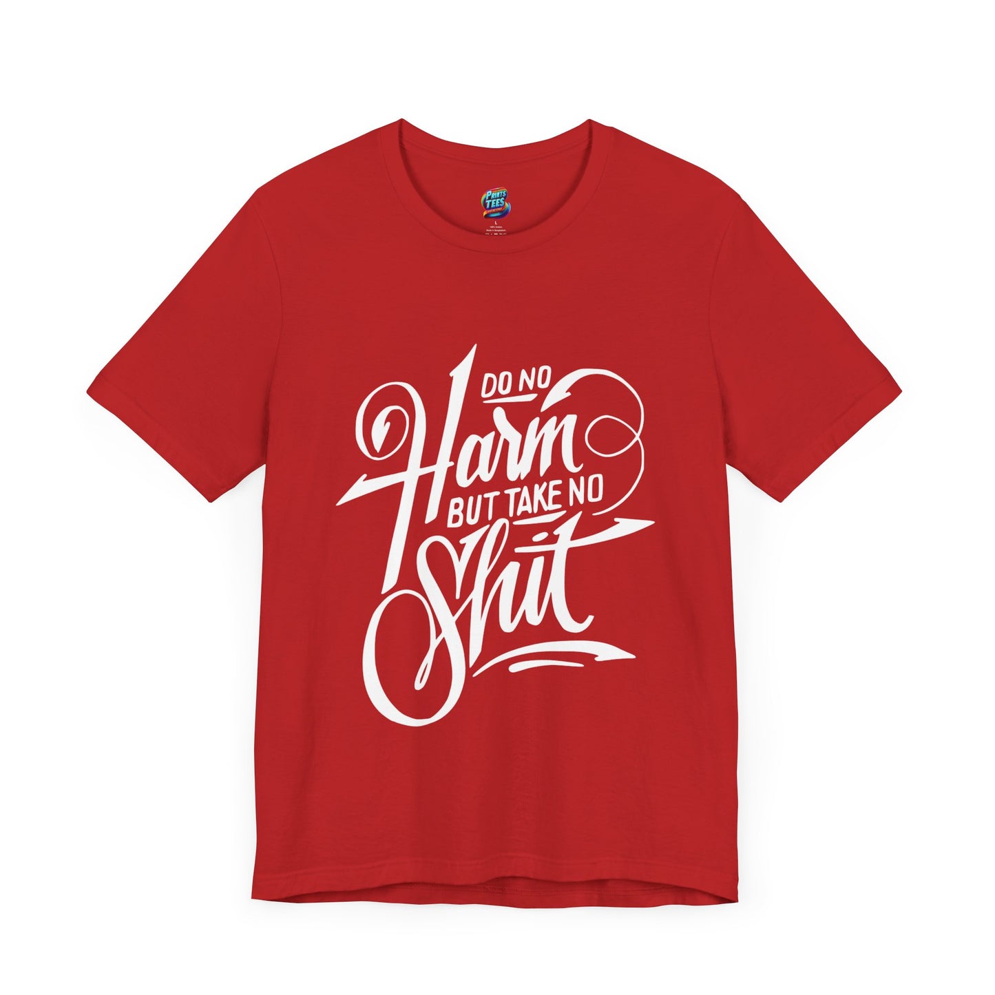 No Harm-Jersey Knit T-Shirt