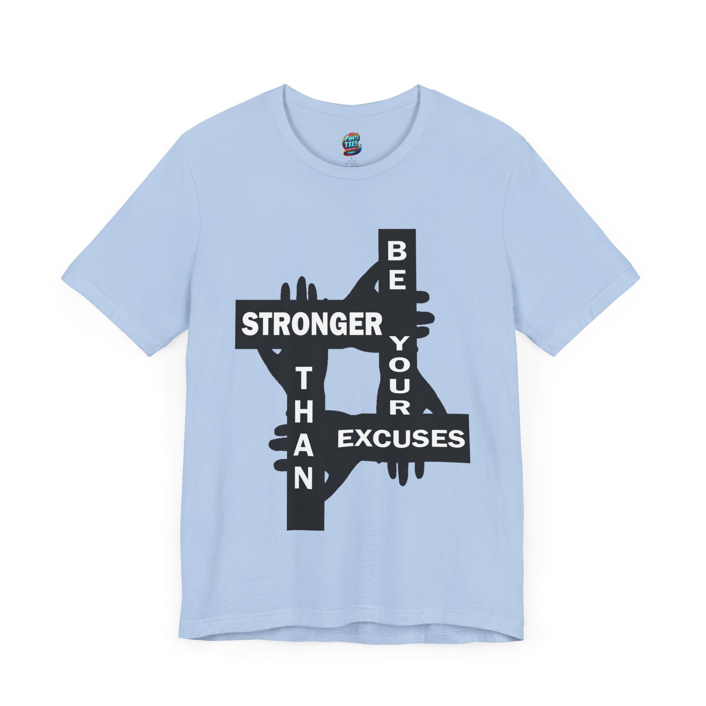 Be Stronger-Jersey Knit T-Shirt